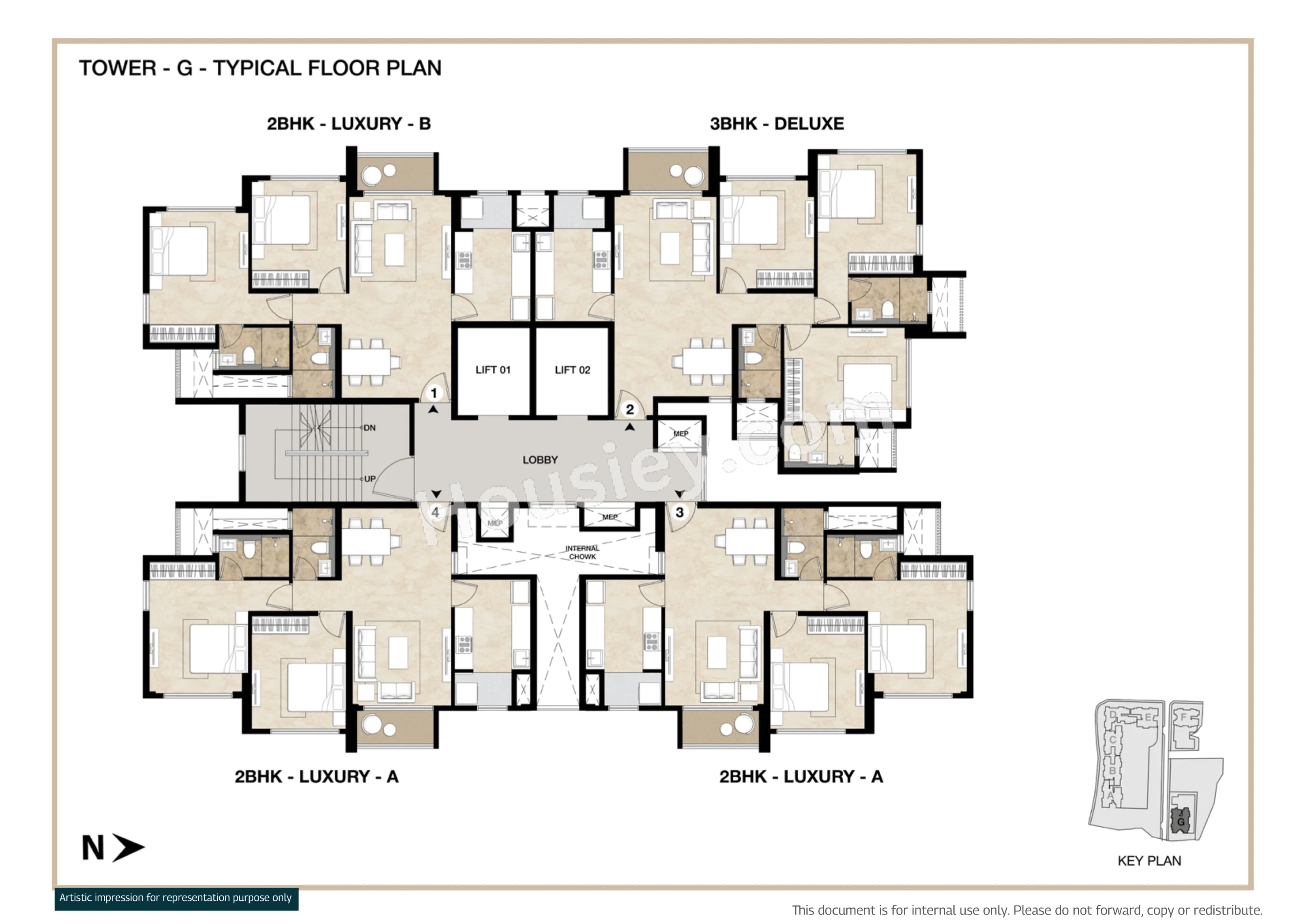 Mahindra Marina 64 Floor plan 14