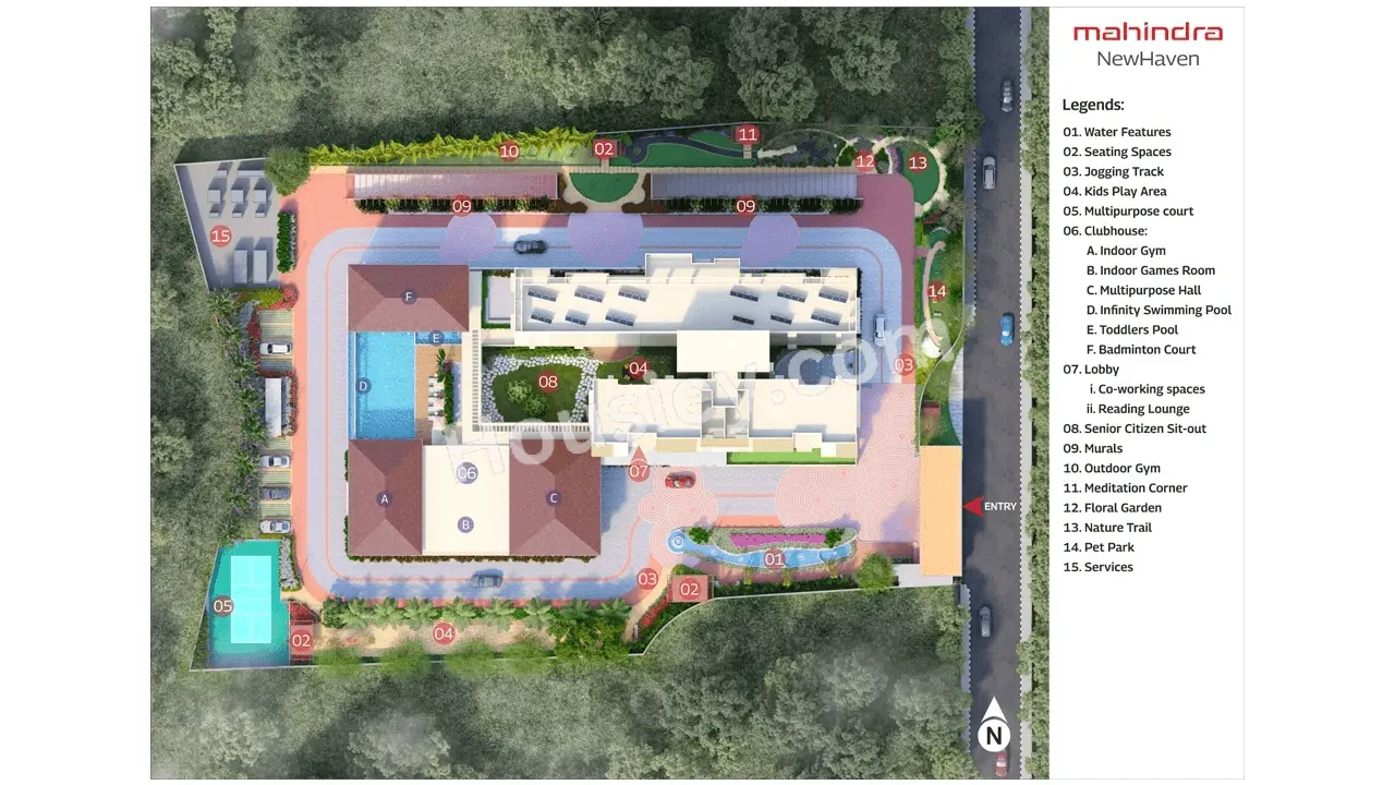 Mahindra NewHaven Floor Plan