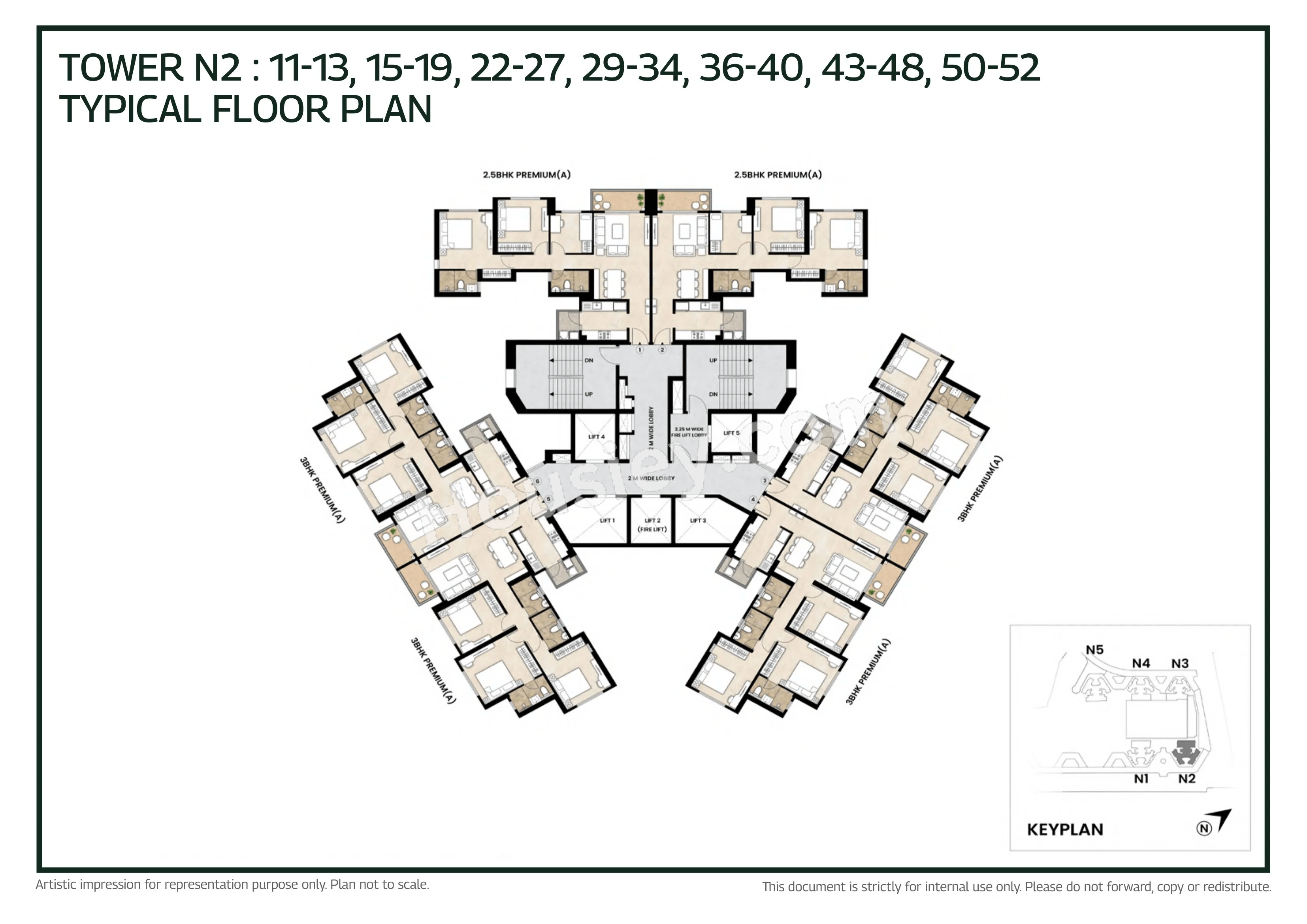Mahindra Rainforest Floor plan 3