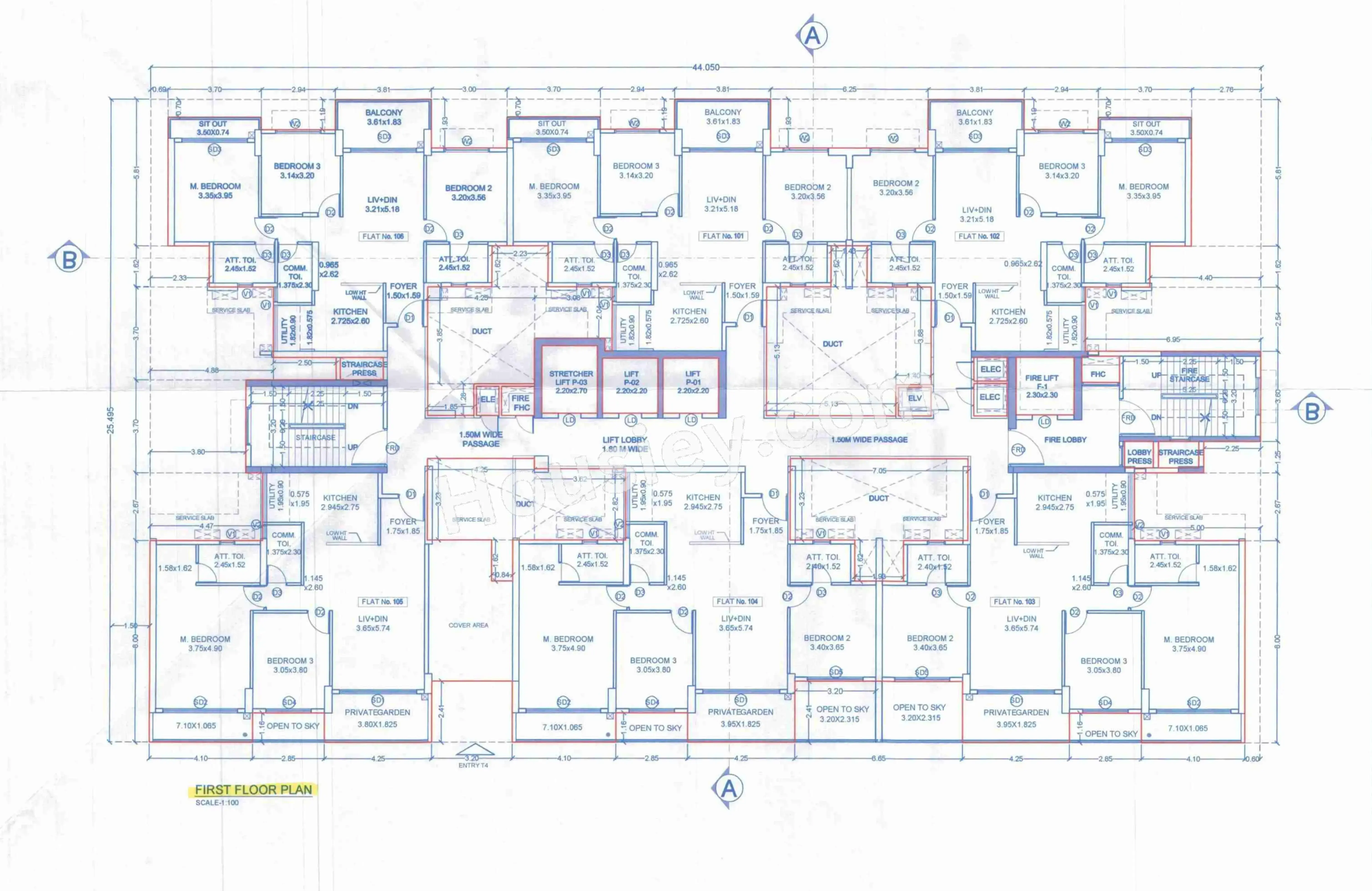 Mahindra Rivenza Floor plan 1