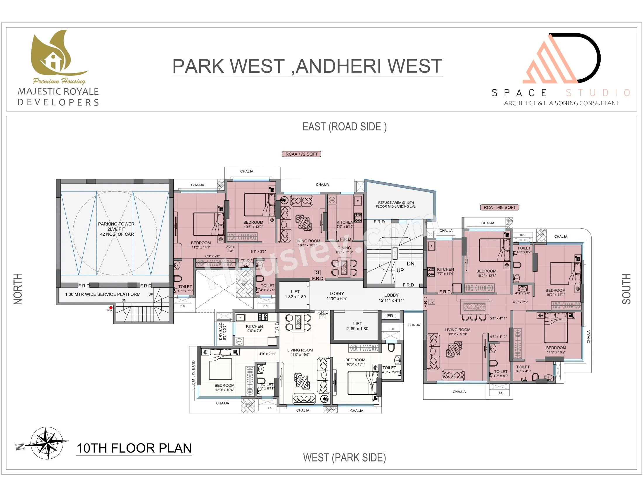 Majestic Park West Floor plan 2