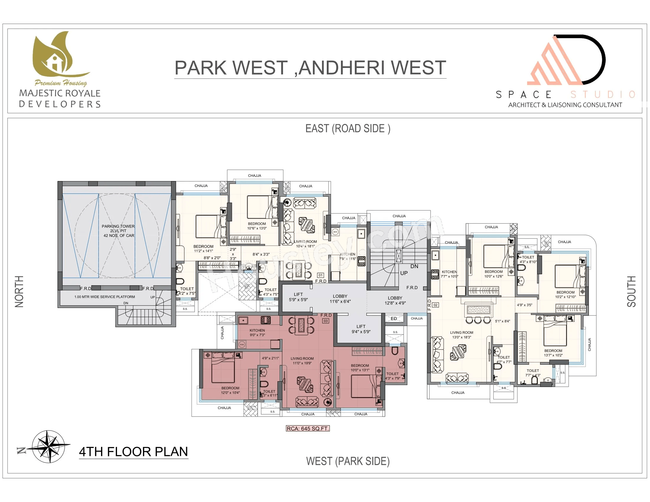 Majestic Park West Floor plan 8