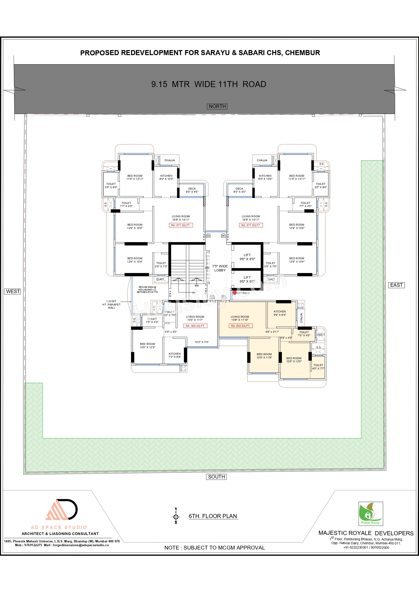 Majestic Sarayu Sabari Floor plan 2