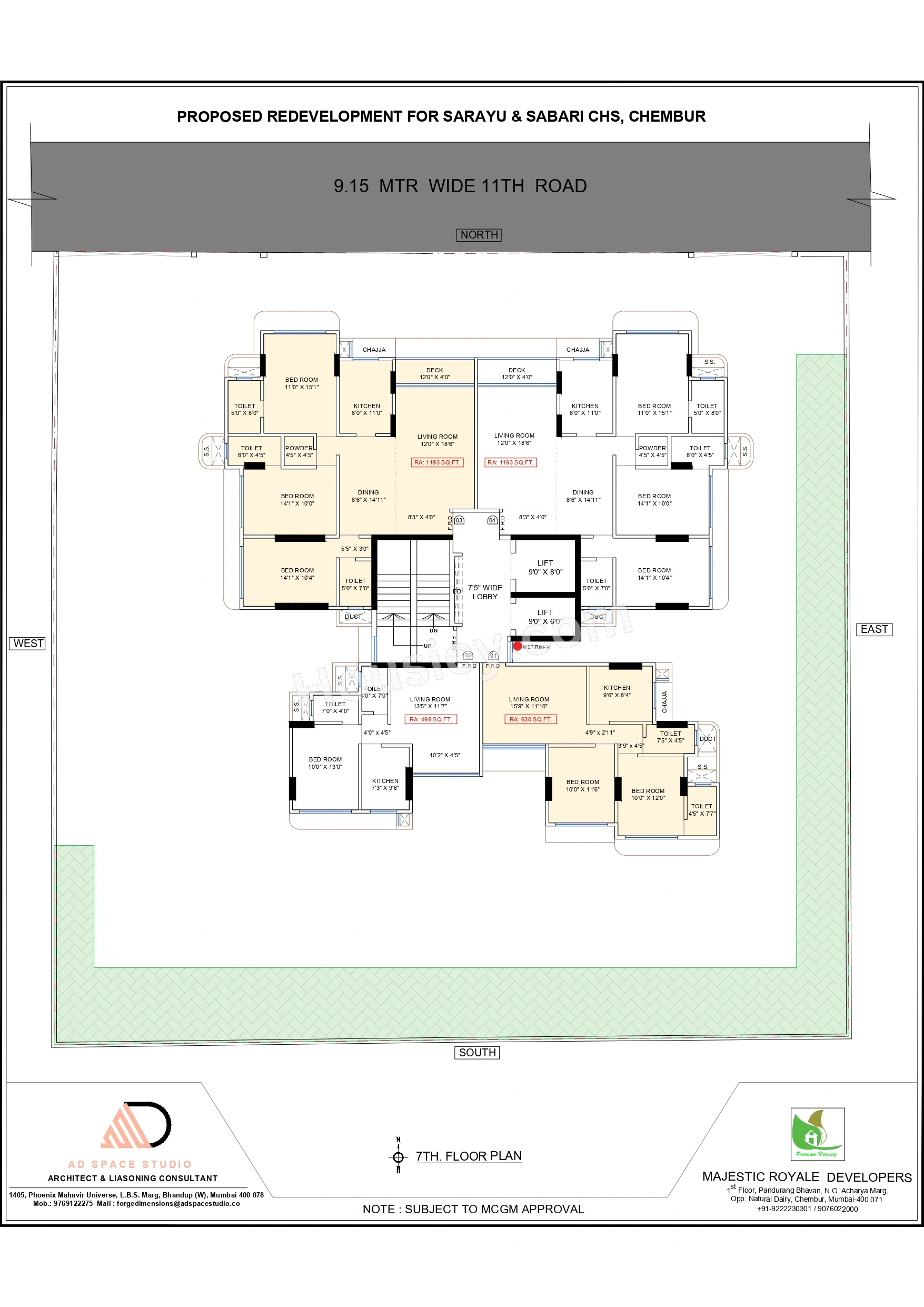 Majestic Sarayu Sabari Floor plan 3