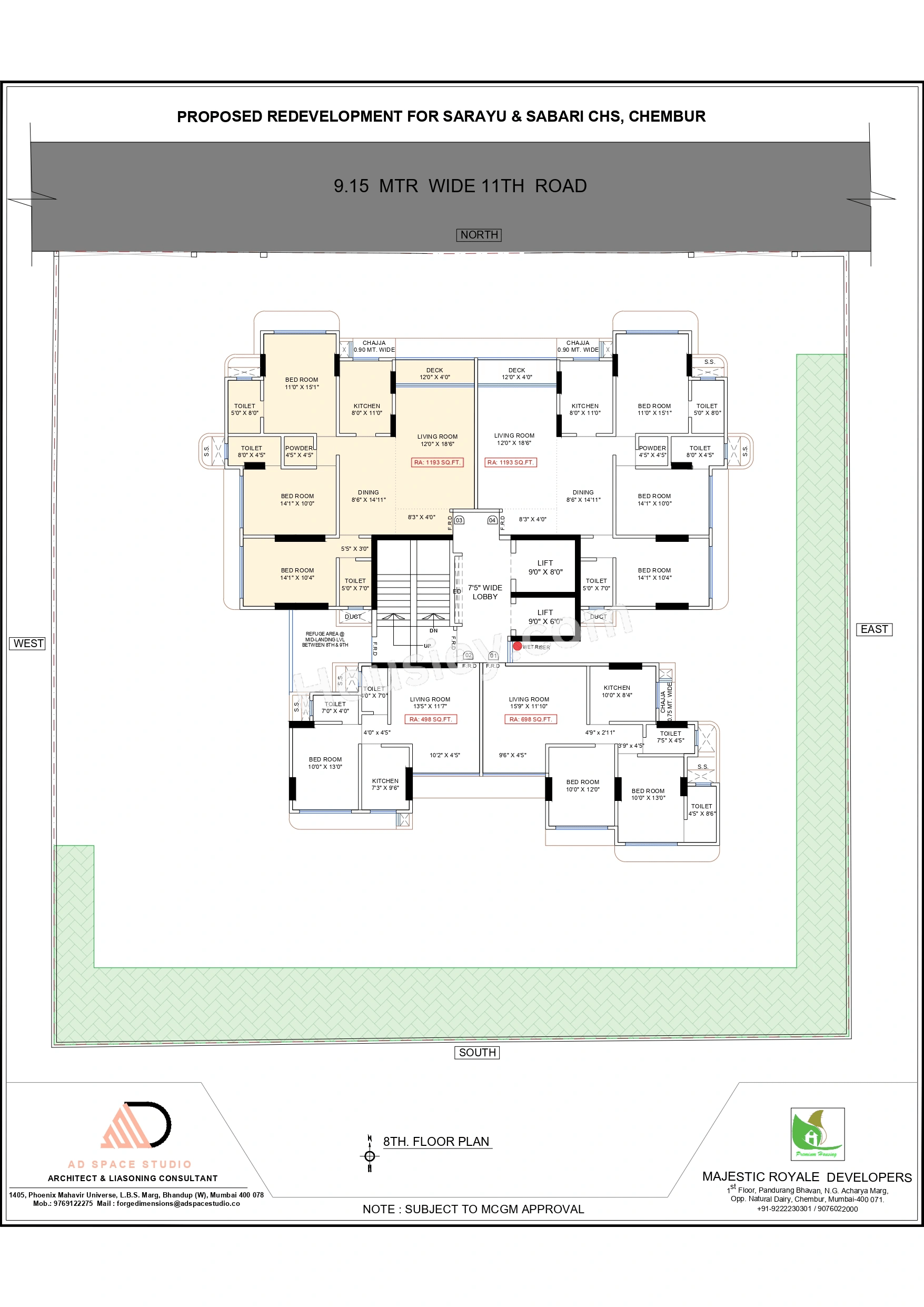Majestic Sarayu Sabari Floor plan 4