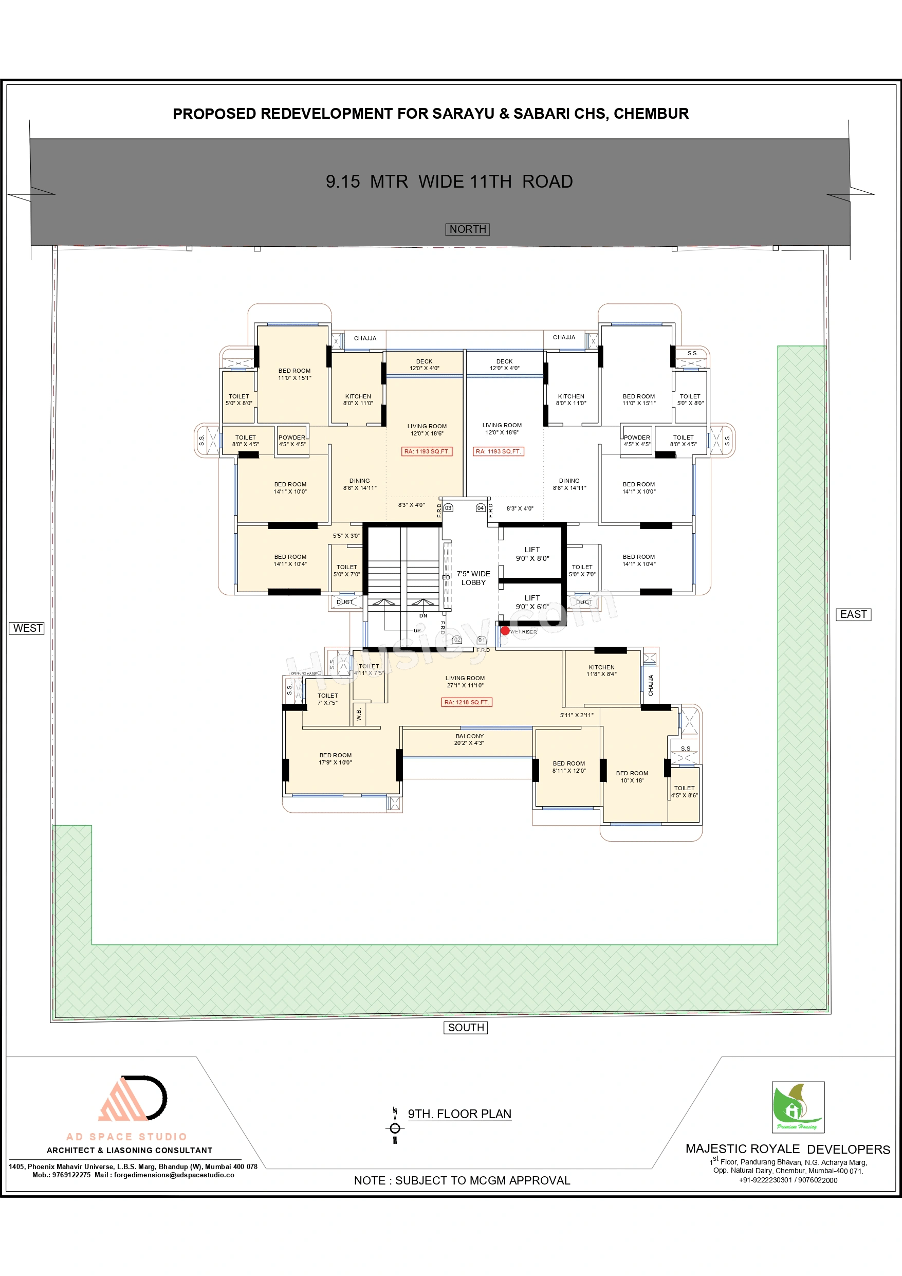 Majestic Sarayu Sabari Floor plan 5
