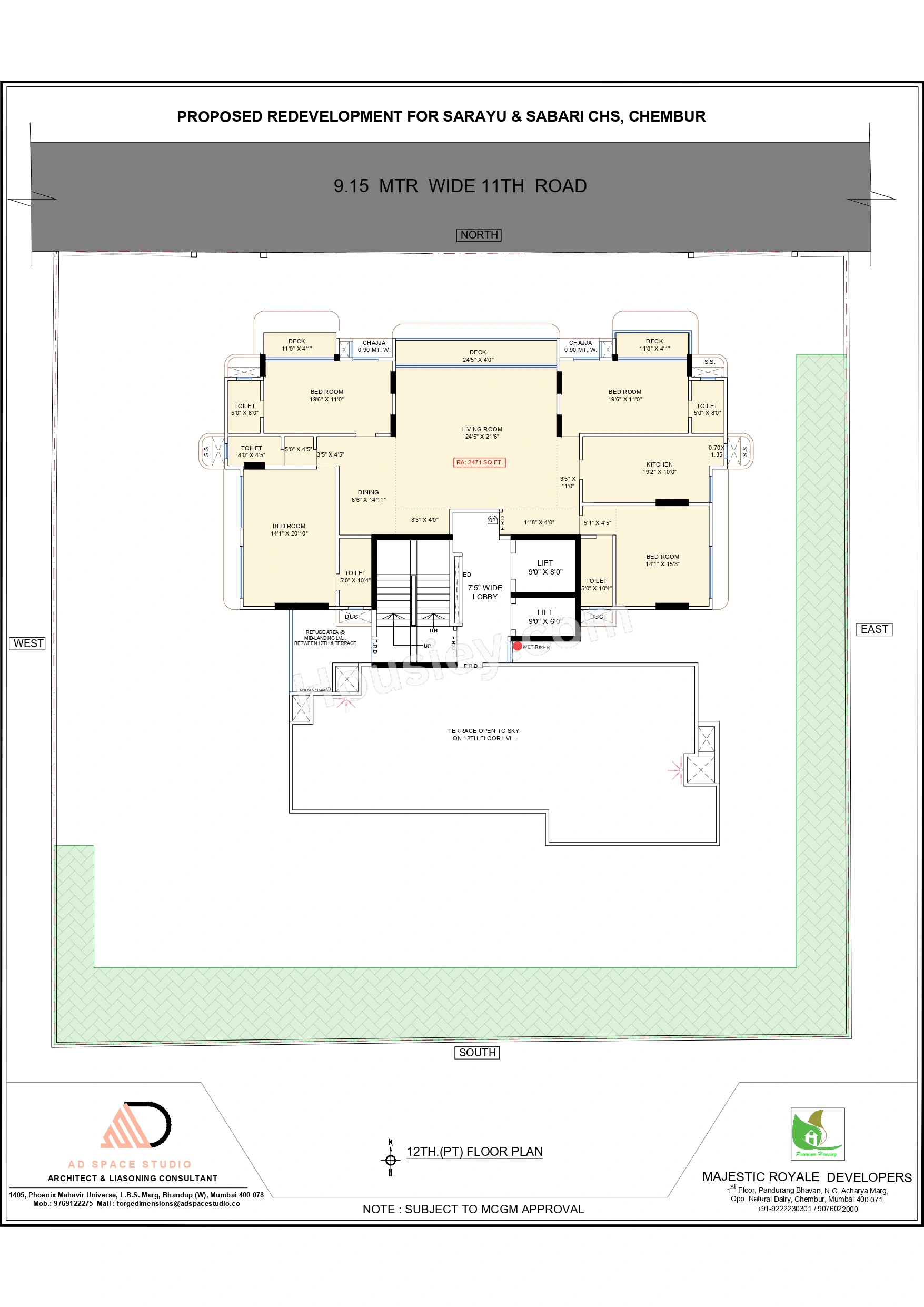 Majestic Sarayu Sabari Floor plan 7