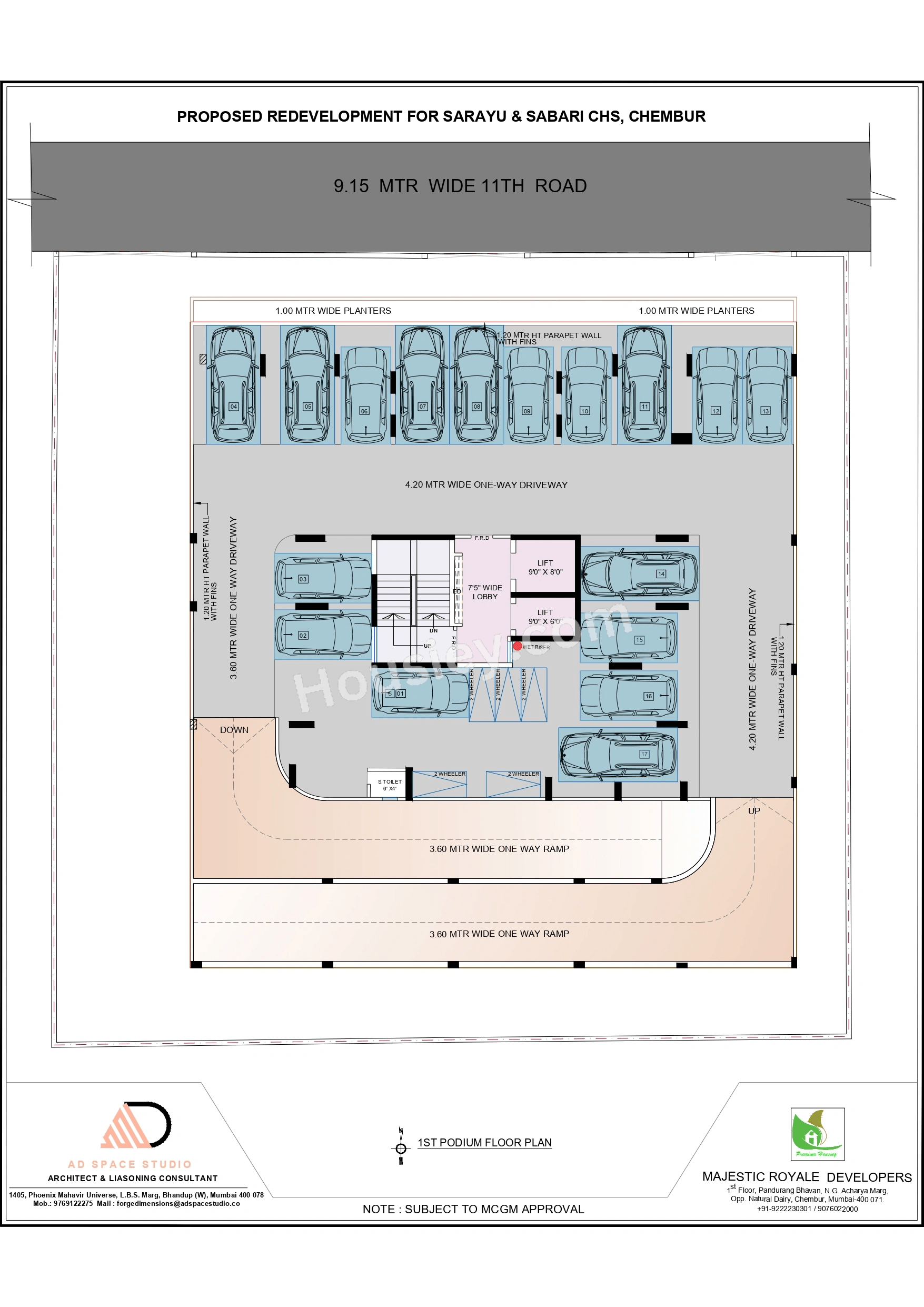 Majestic Sarayu Sabari Floor plan 9