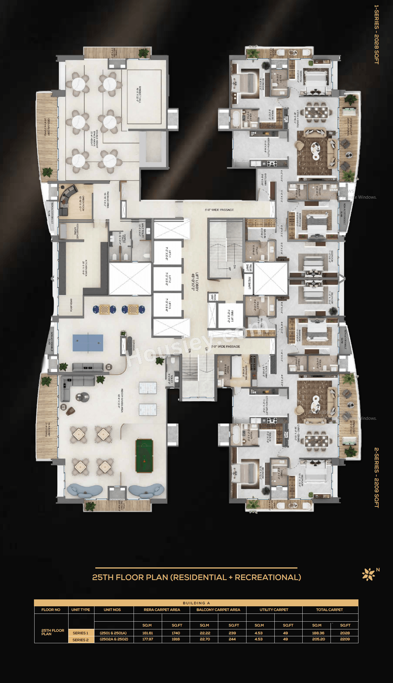 Majestique Elements Floor plan 2
