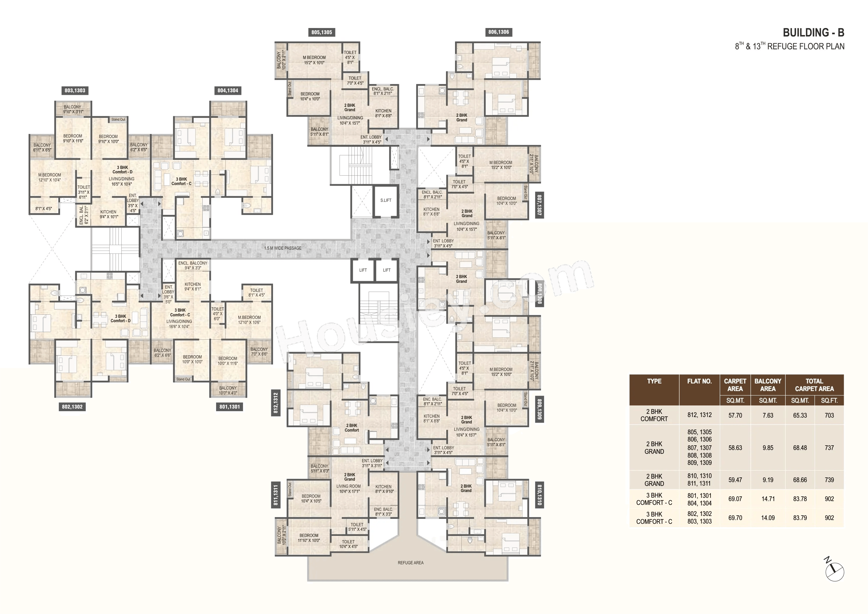 Mangalam Melizma Floor plan 3