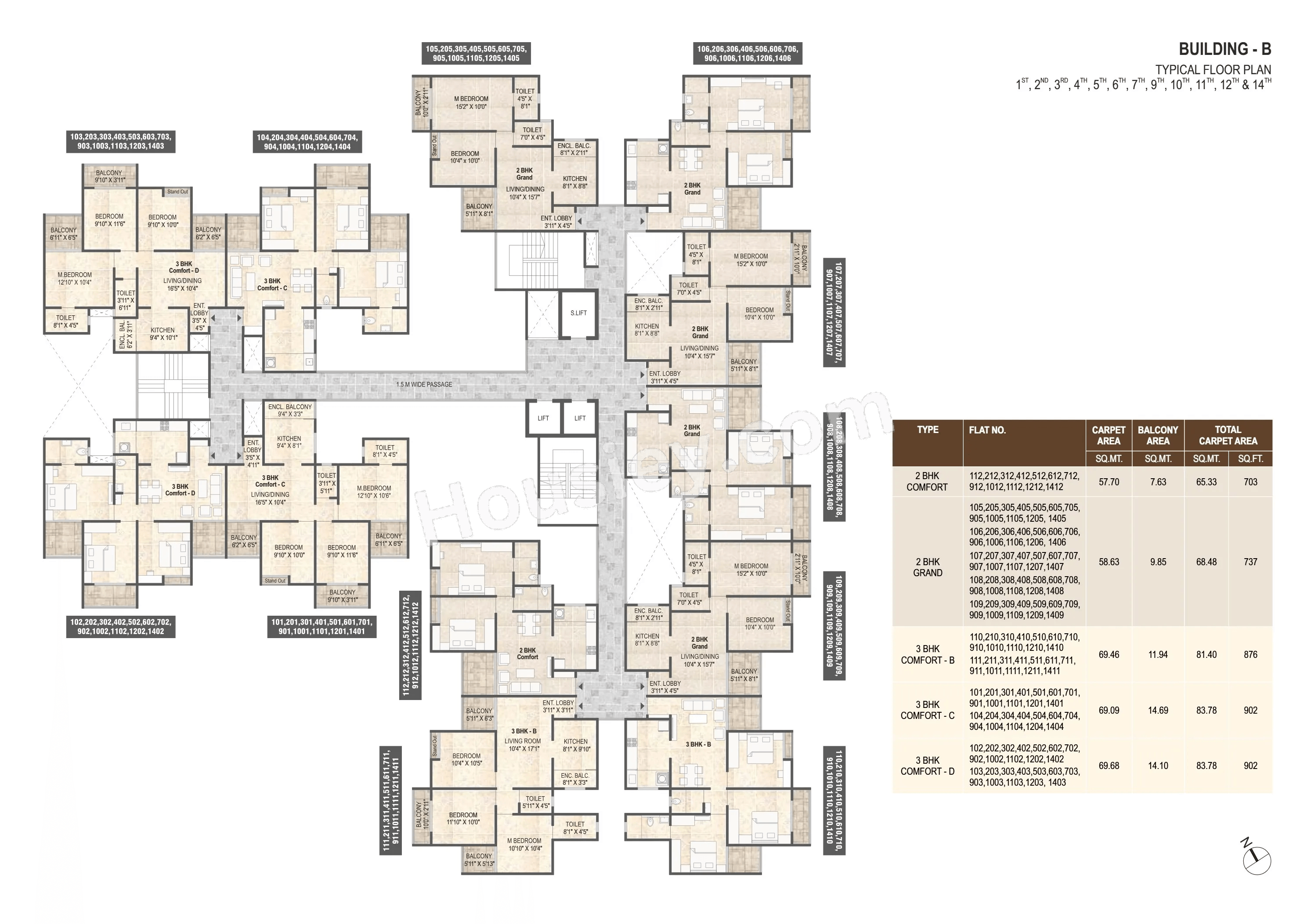 Mangalam Melizma Floor plan 4