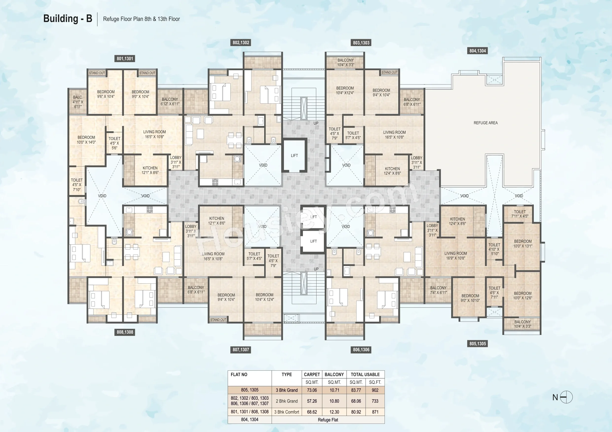 Mangalam Miraya Floor plan 4