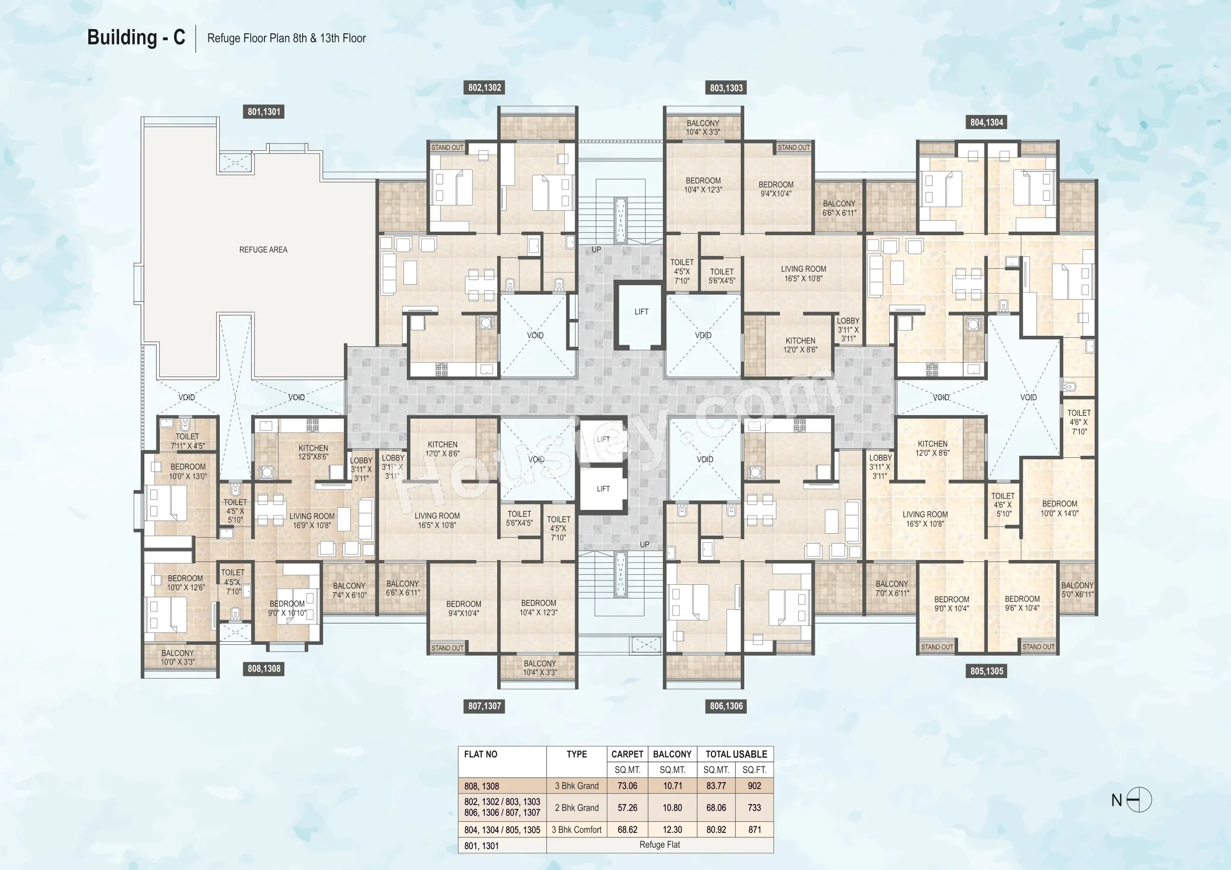 Mangalam Miraya Floor plan 5