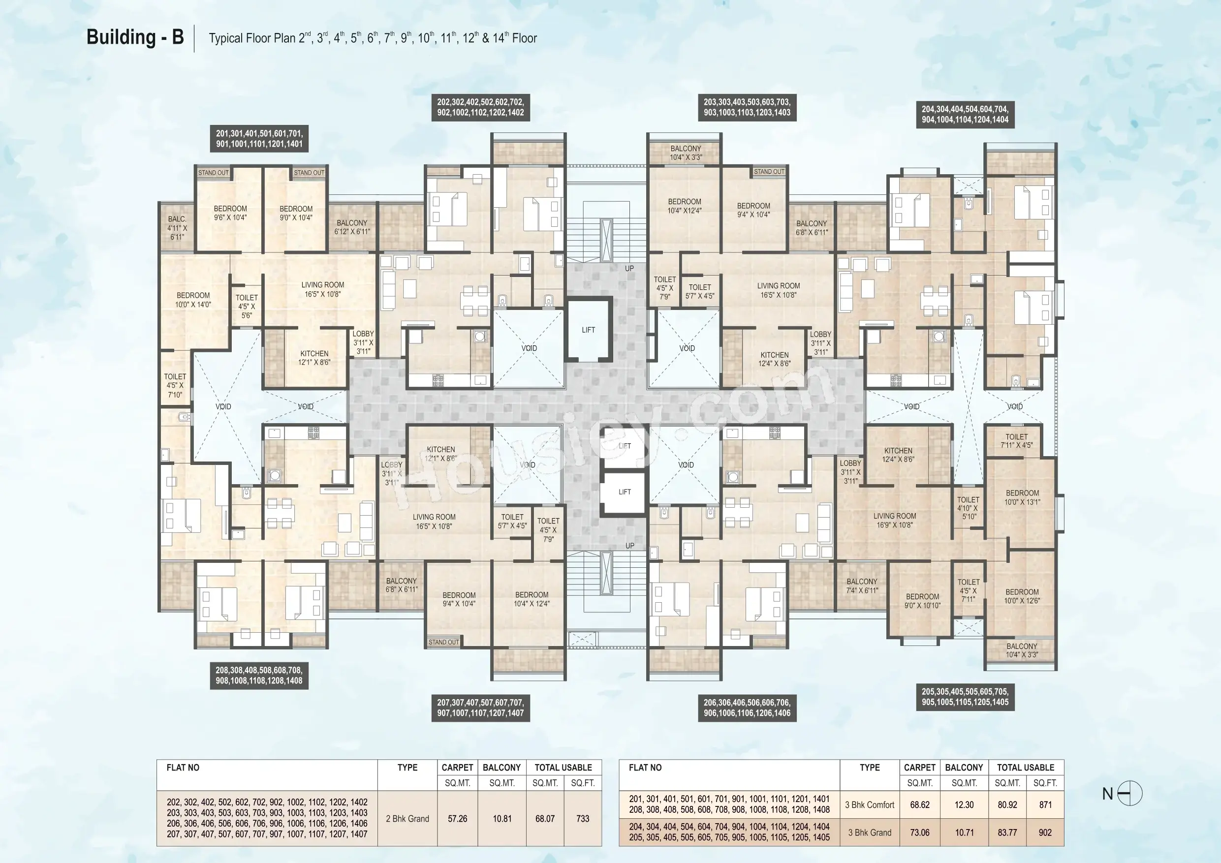 Mangalam Miraya Floor plan 7