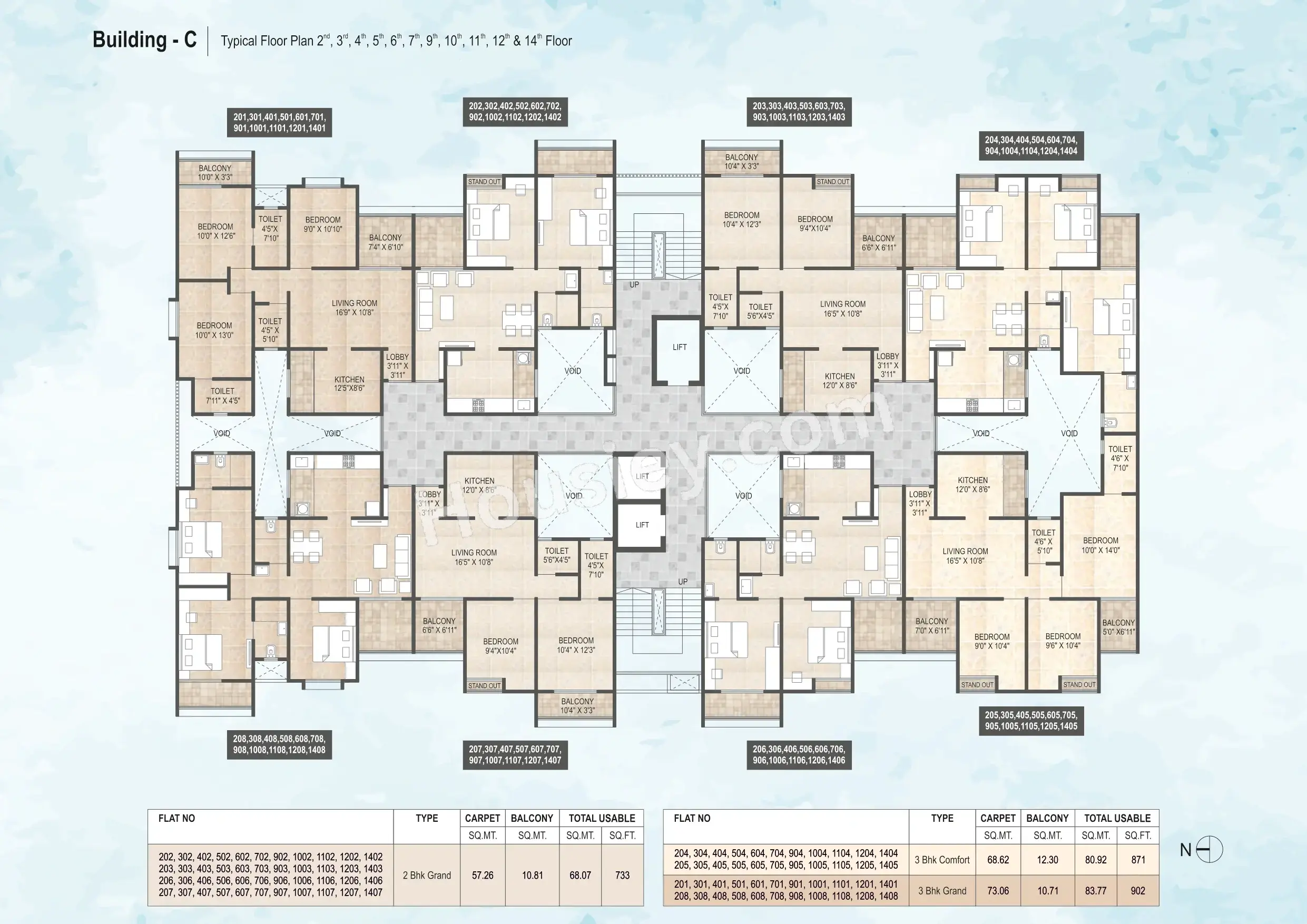 Mangalam Miraya Floor plan 8