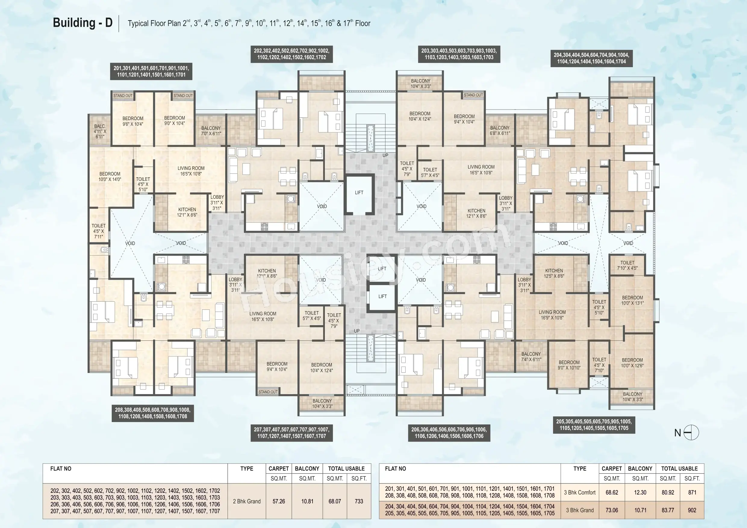 Mangalam Miraya Floor plan 9