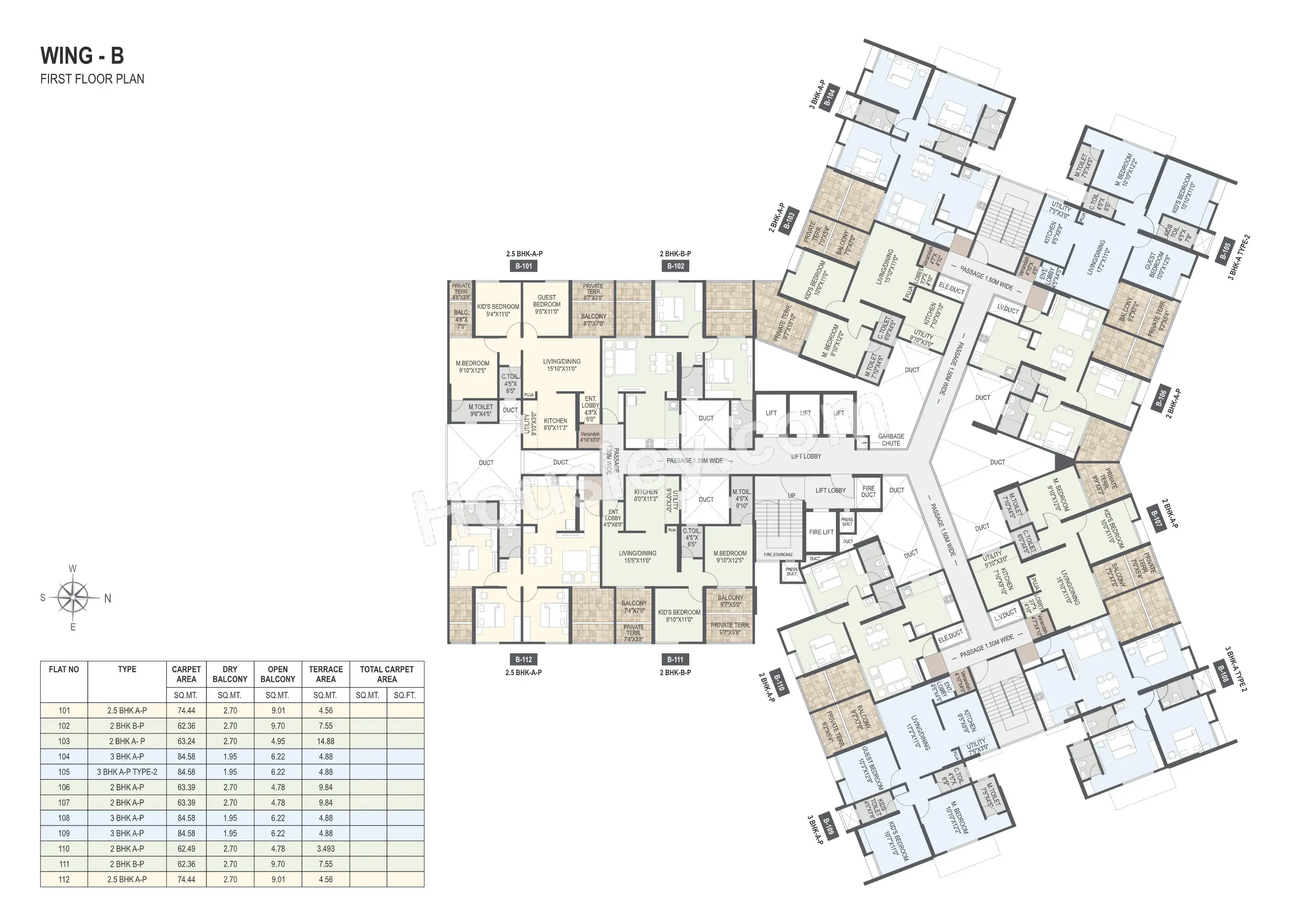 Mangalam Momento Floor plan 4