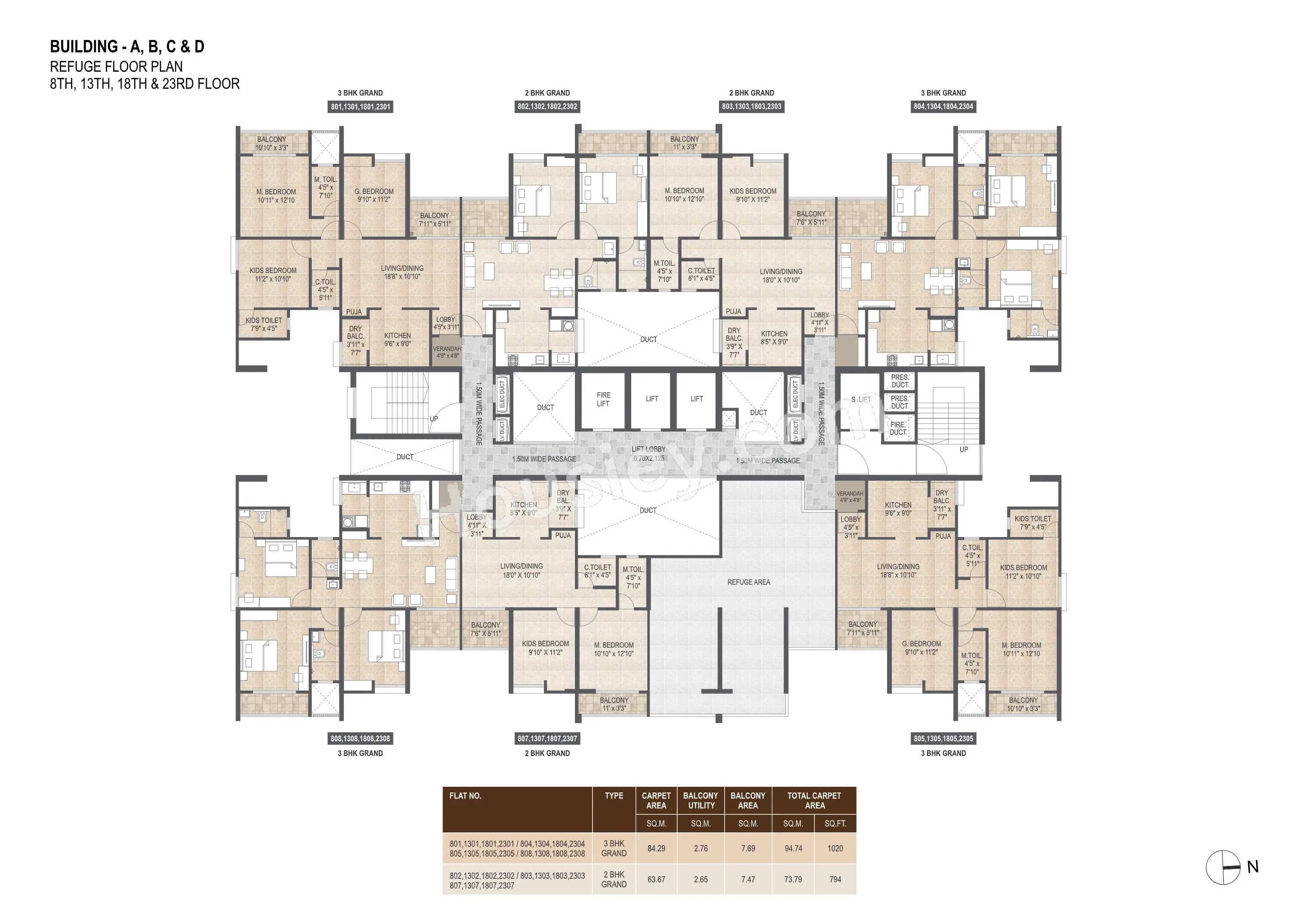 Mangalam Starview Floor plan 2