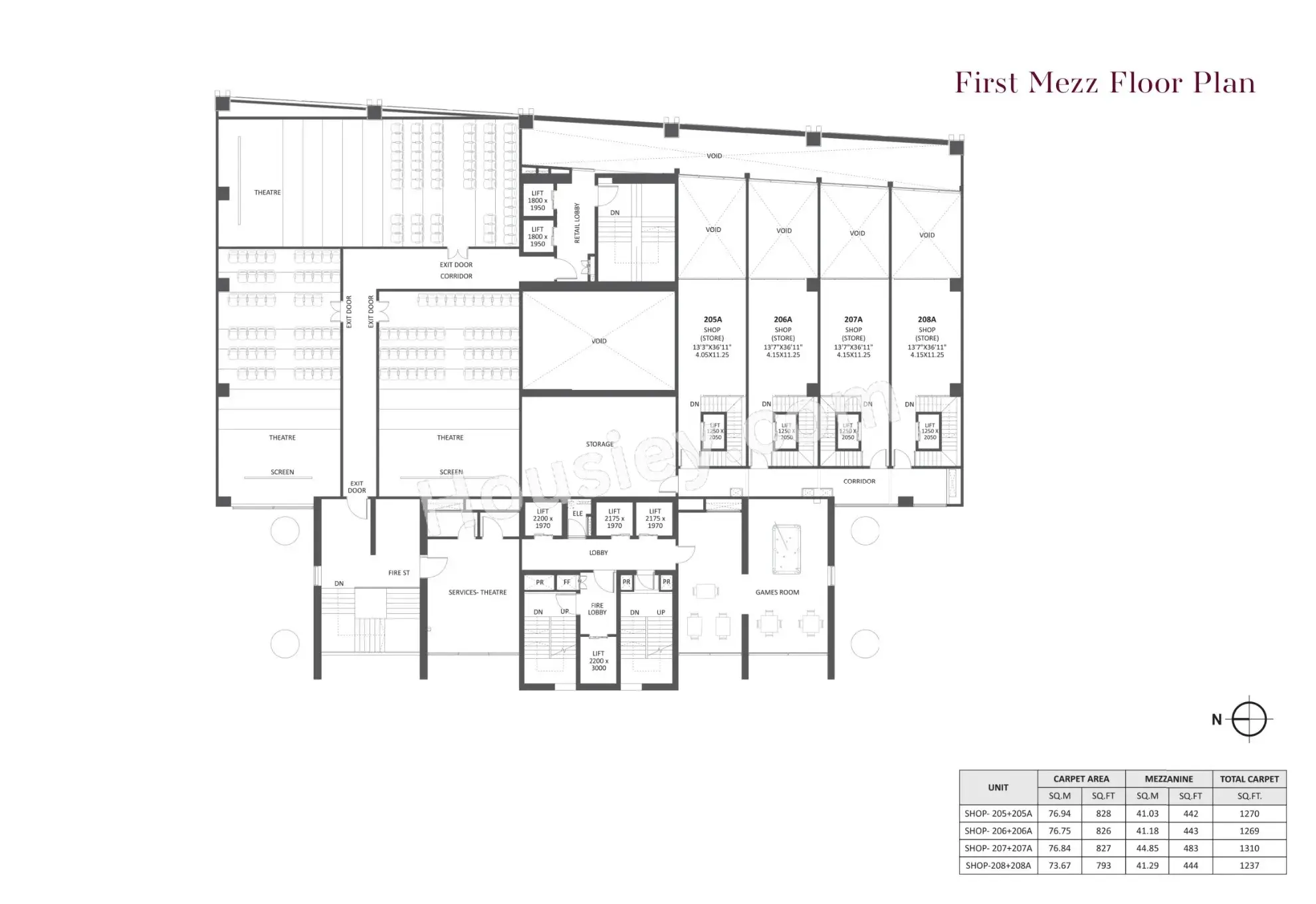Mantra Mansion Floor plan 2