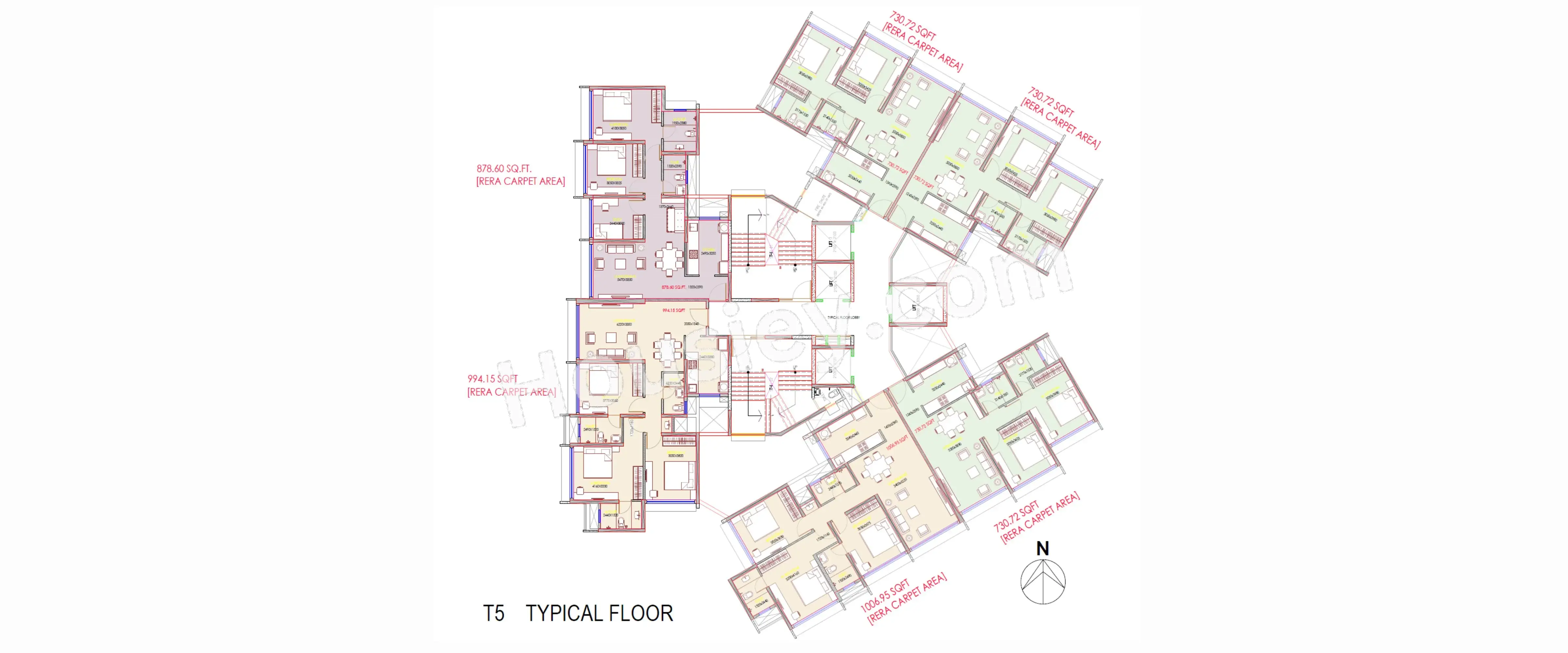 Mantra Marquis Floor plan 2