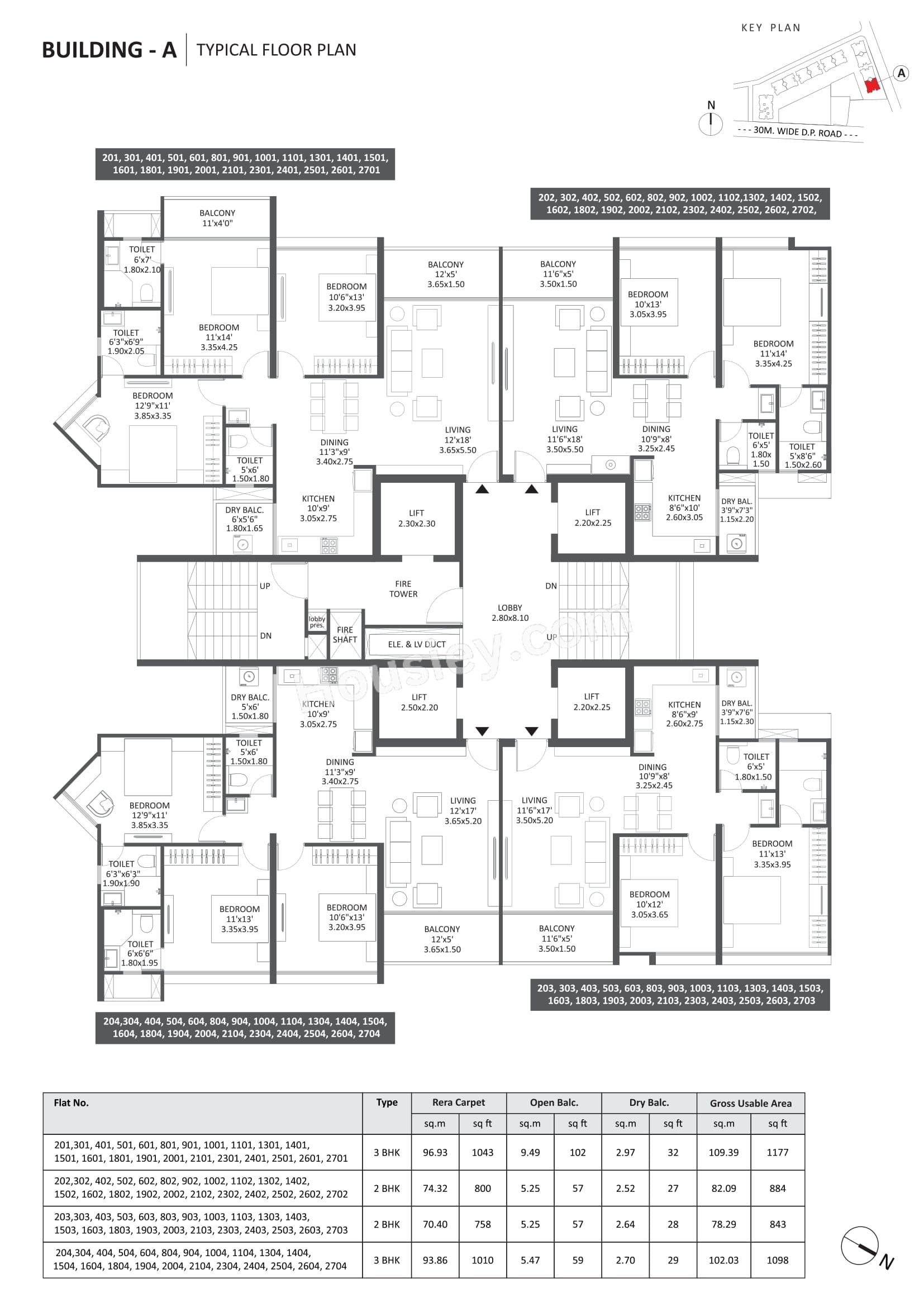 Mantra Melange Floor plan 1