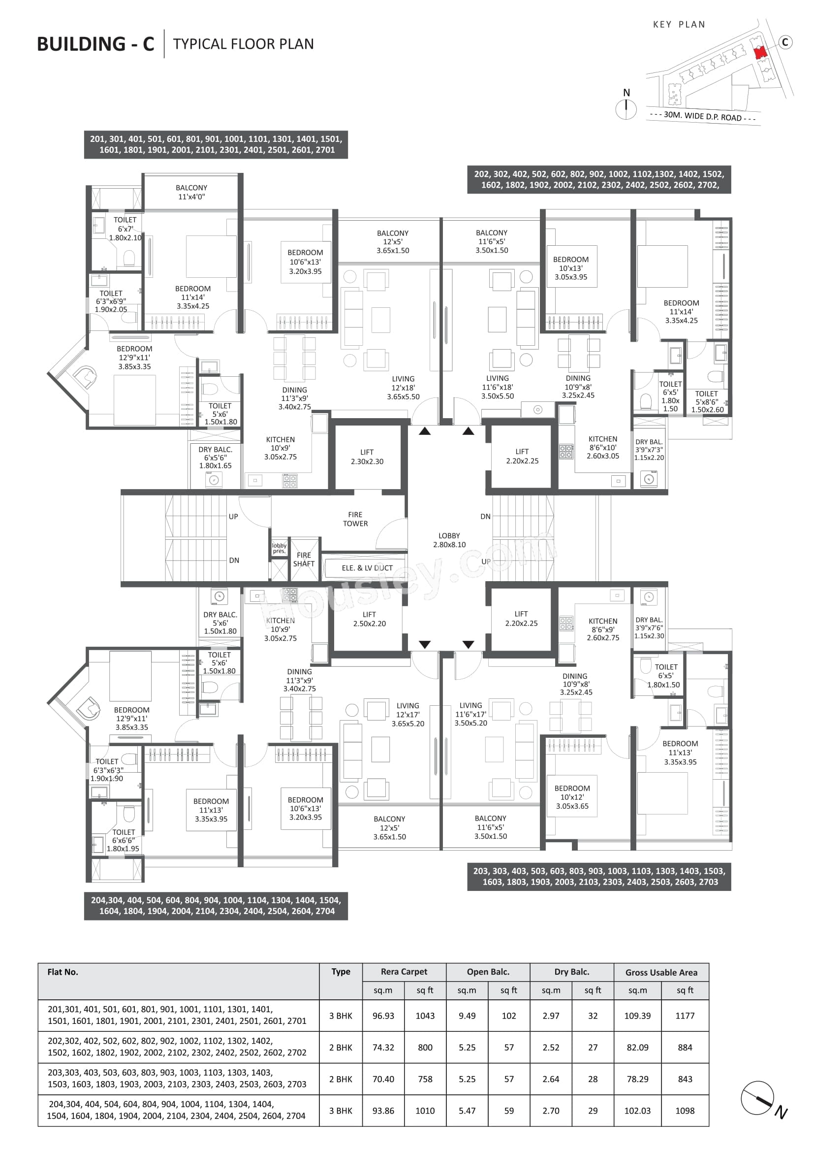 Mantra Melange Floor plan 3