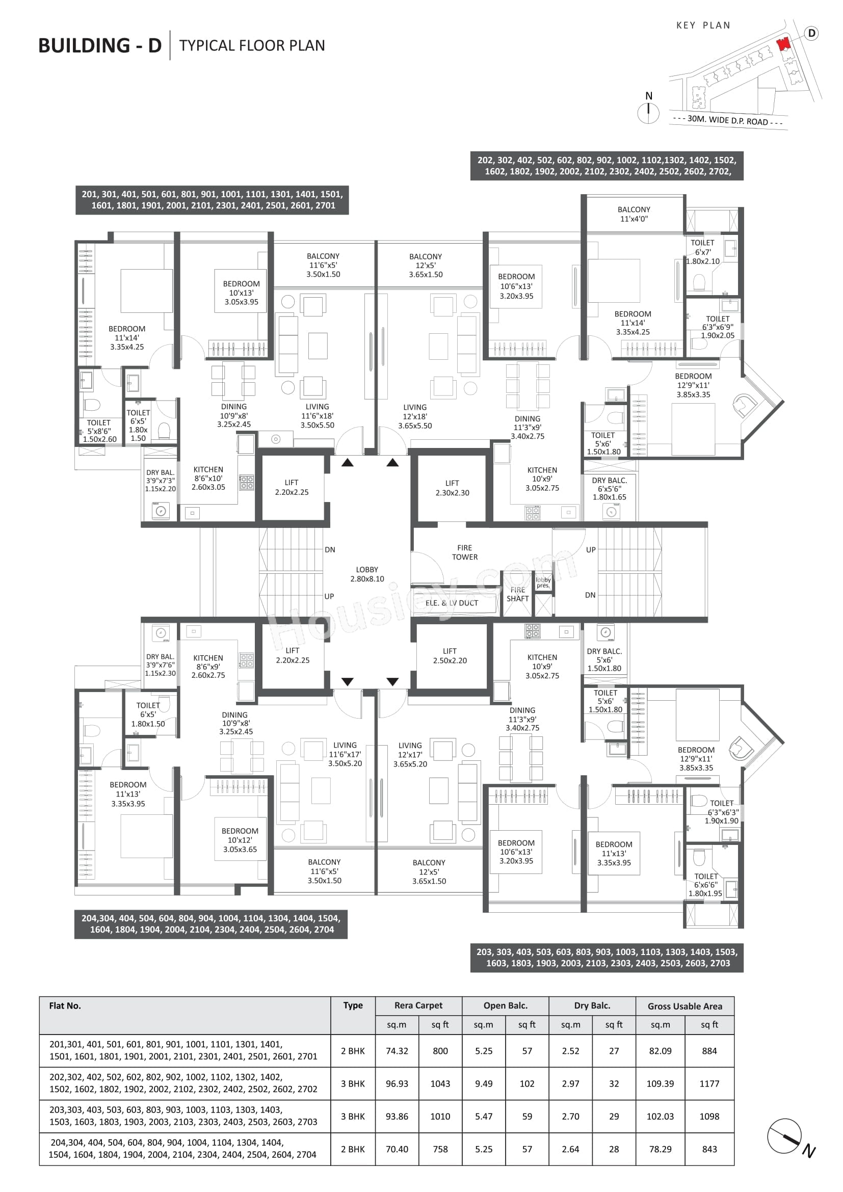 Mantra Melange Floor plan 4