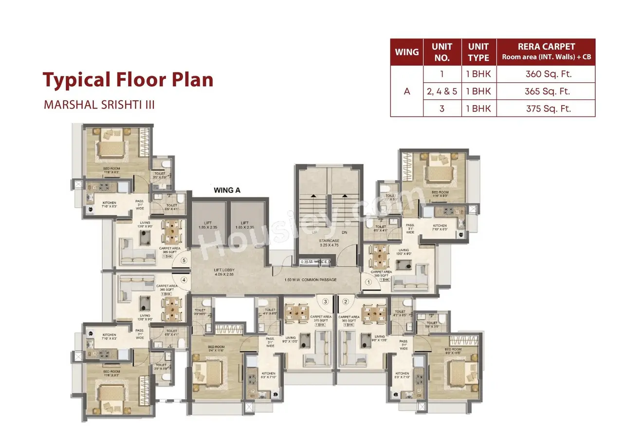 Marshal Sristhi 3 Floor Plan