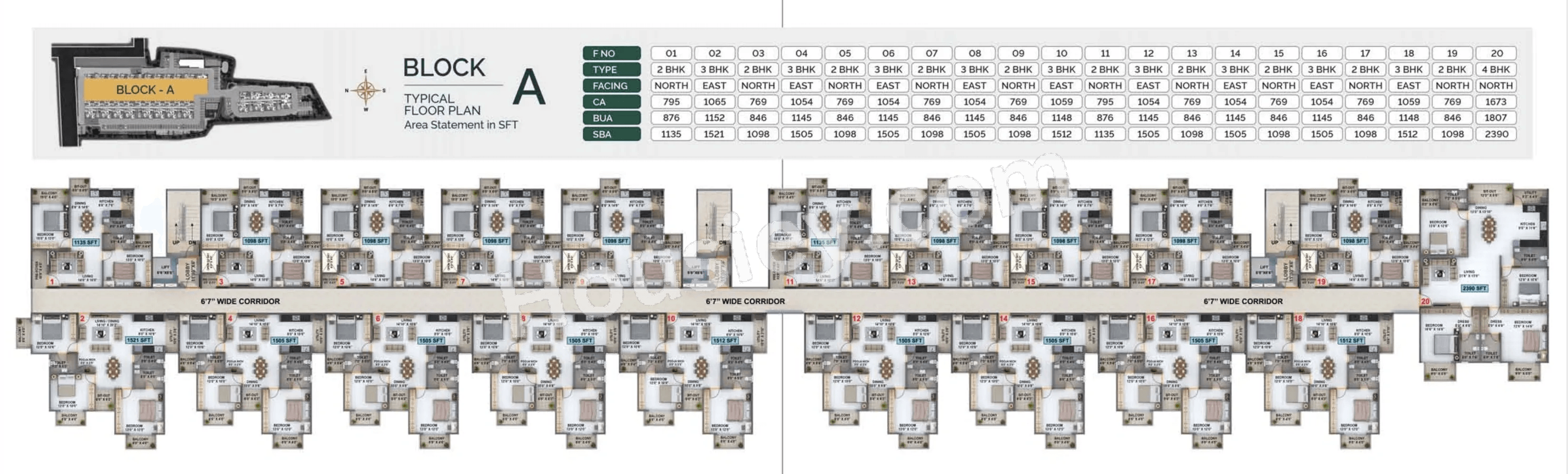 Maruti Akrida Floor plan 1