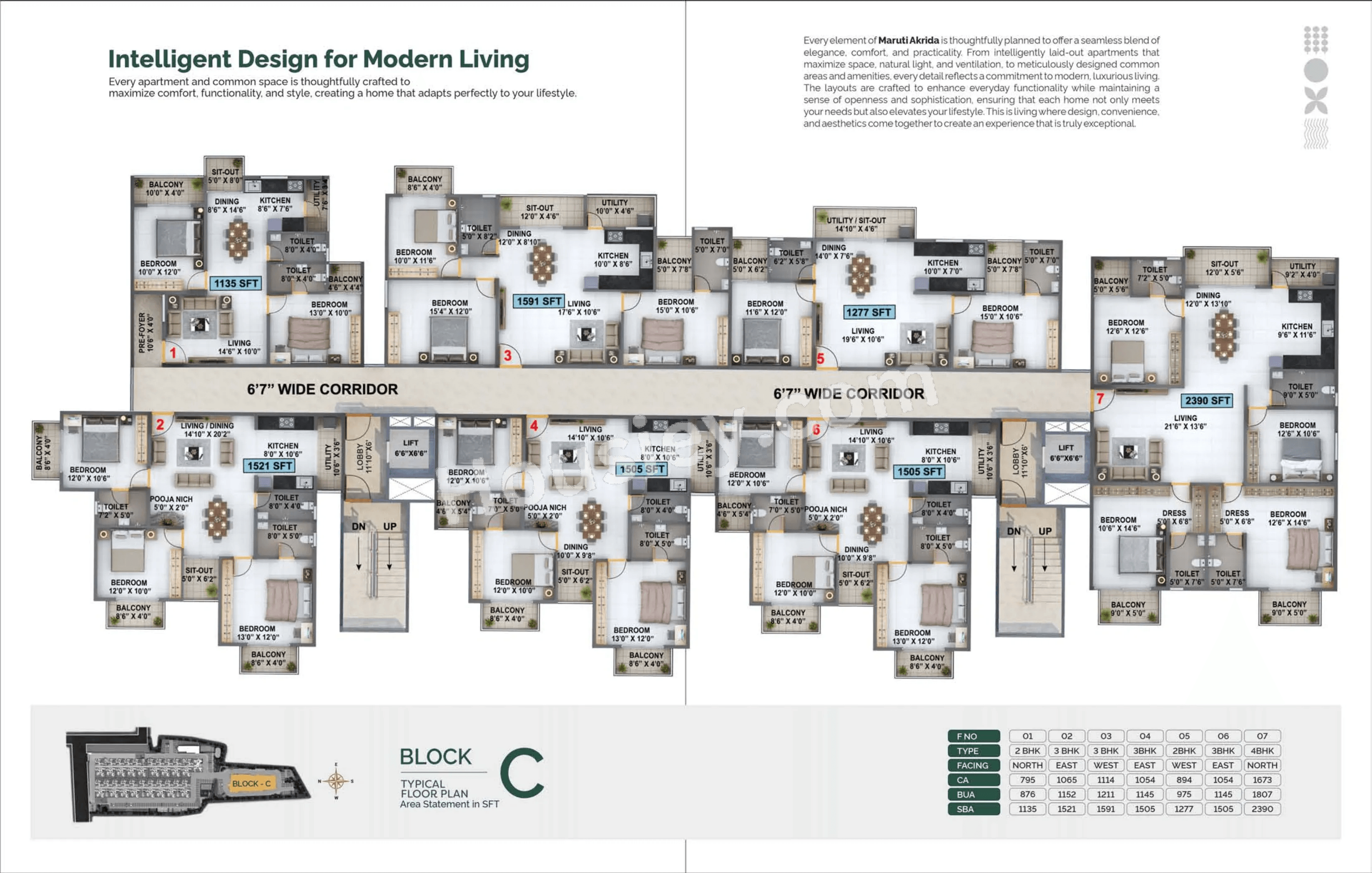 Maruti Akrida Floor plan 3