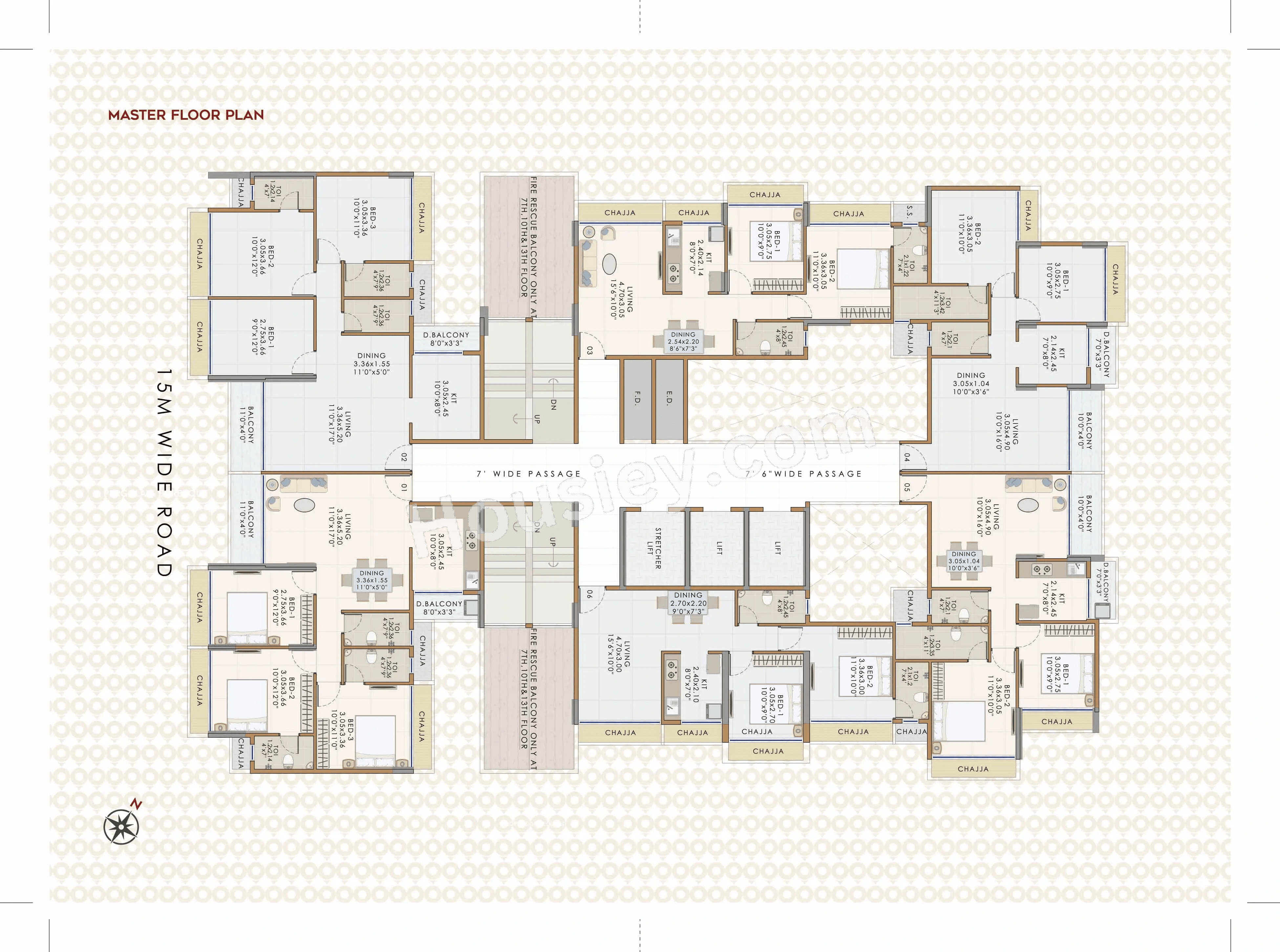 Mass Insignia Floor plan 1