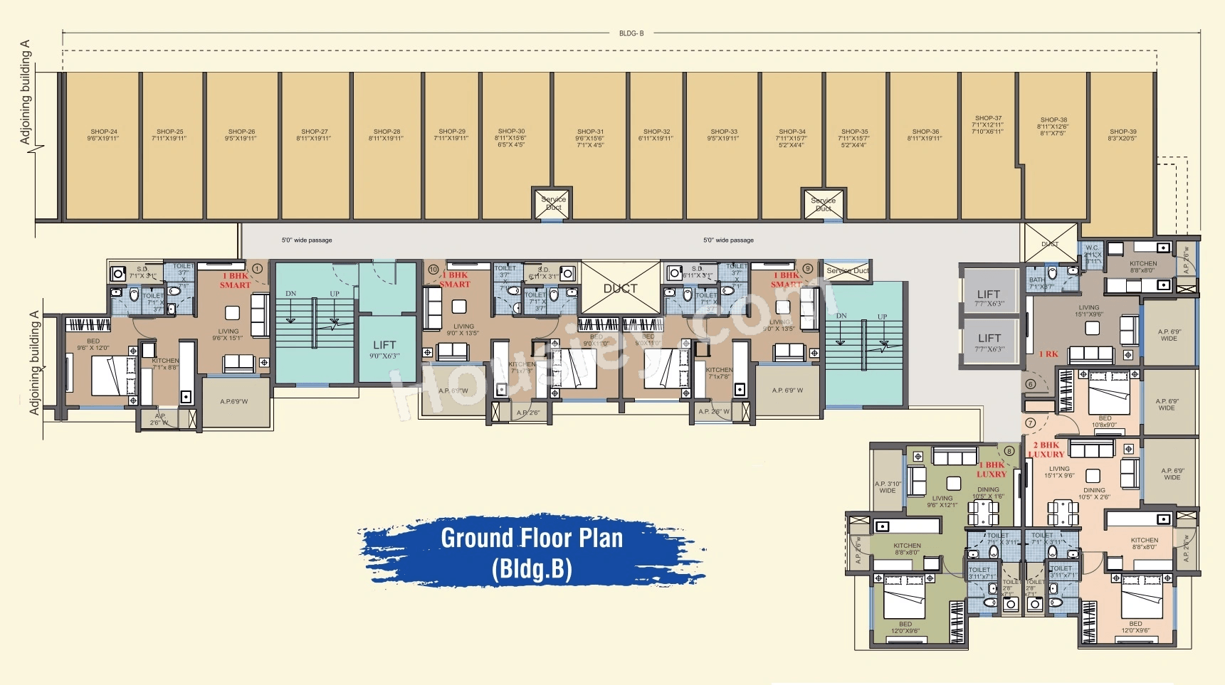 Matoshree Nagar Excellency Floor plan 4