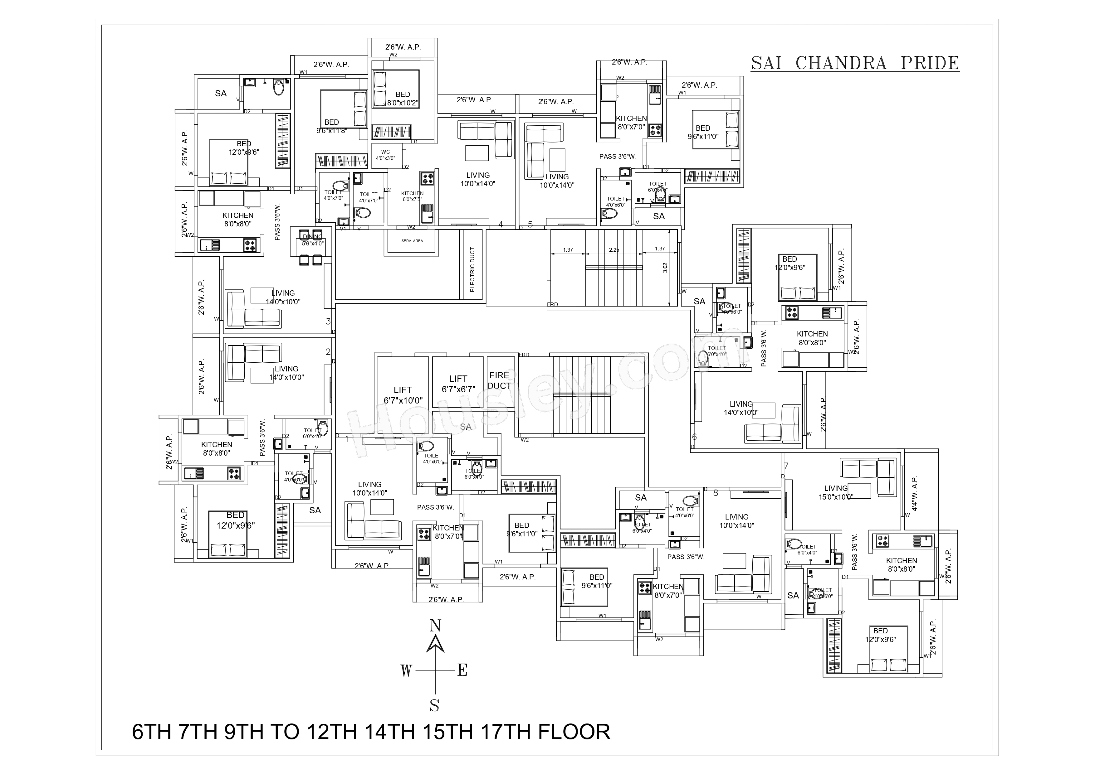 Mauli Krupa Sai Chandra Pride Floor plan 2