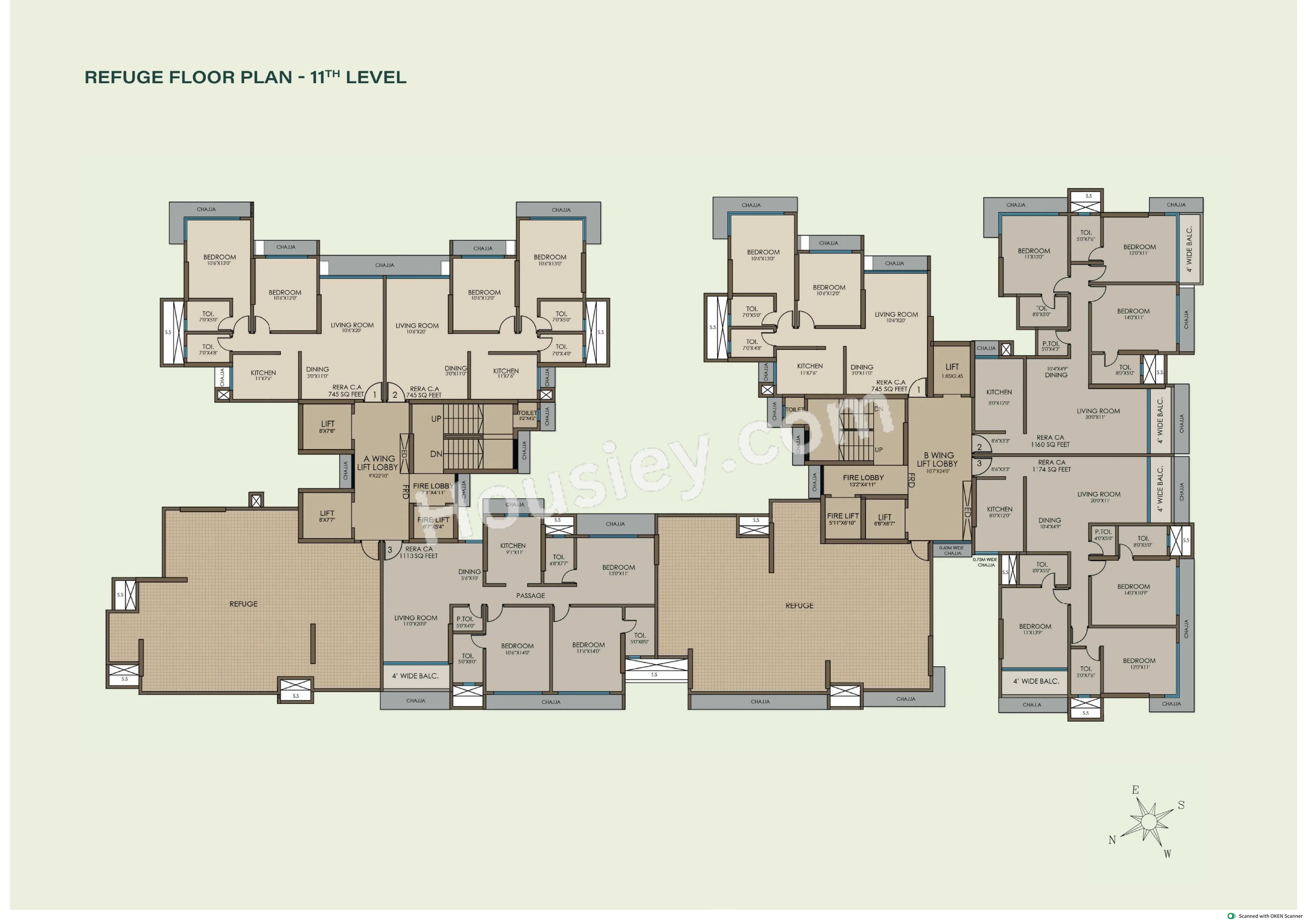 Mayfair Aranya Floor plan 3