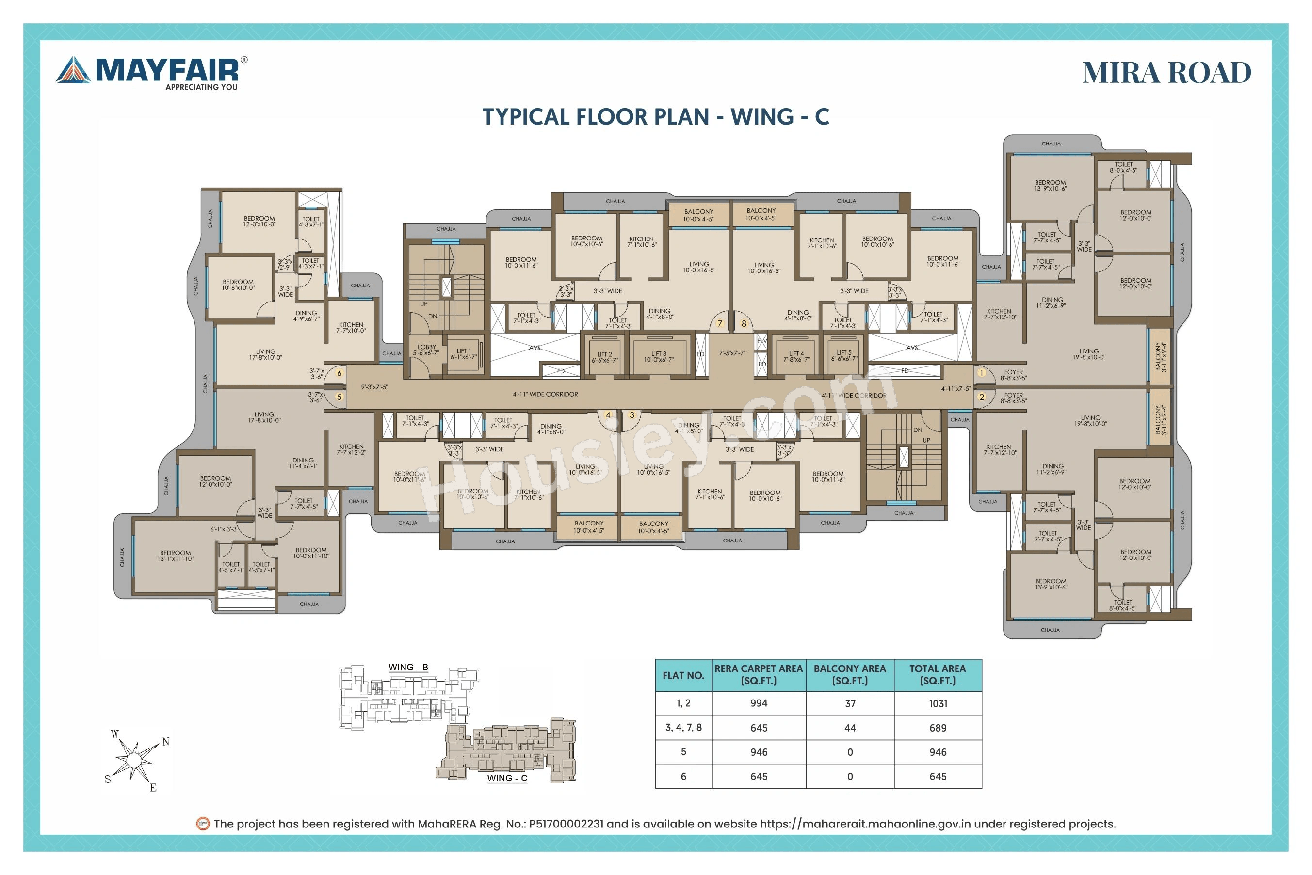 Mayfair Palmeira Floor plan 2