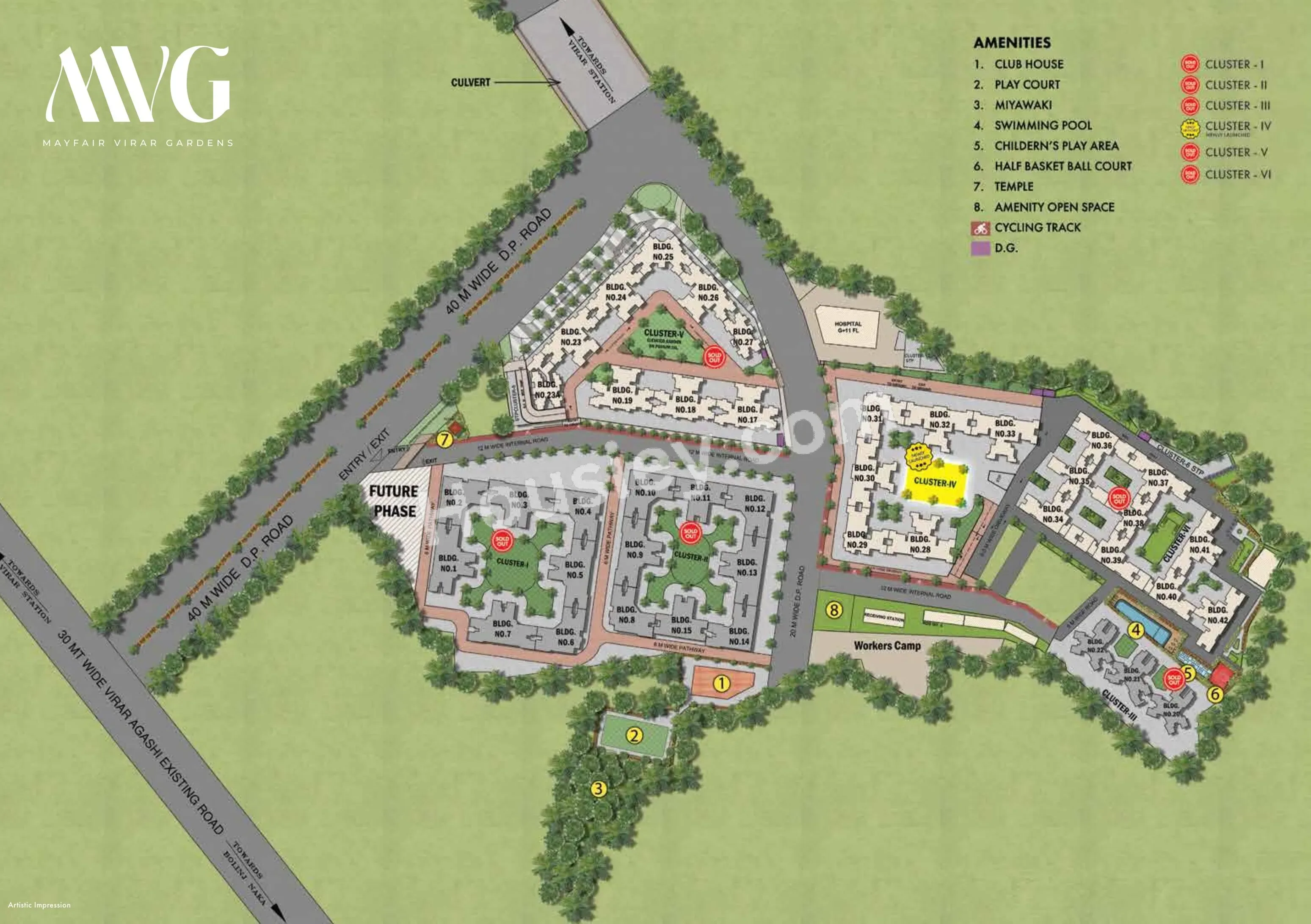 Mayfair Virar Gardens Floor plan 4
