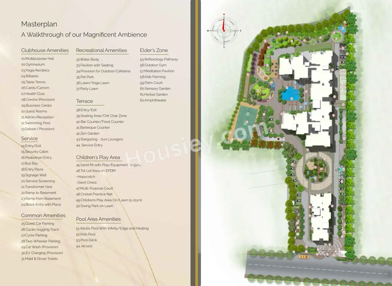Meenakshi High Life Towers Master Plan