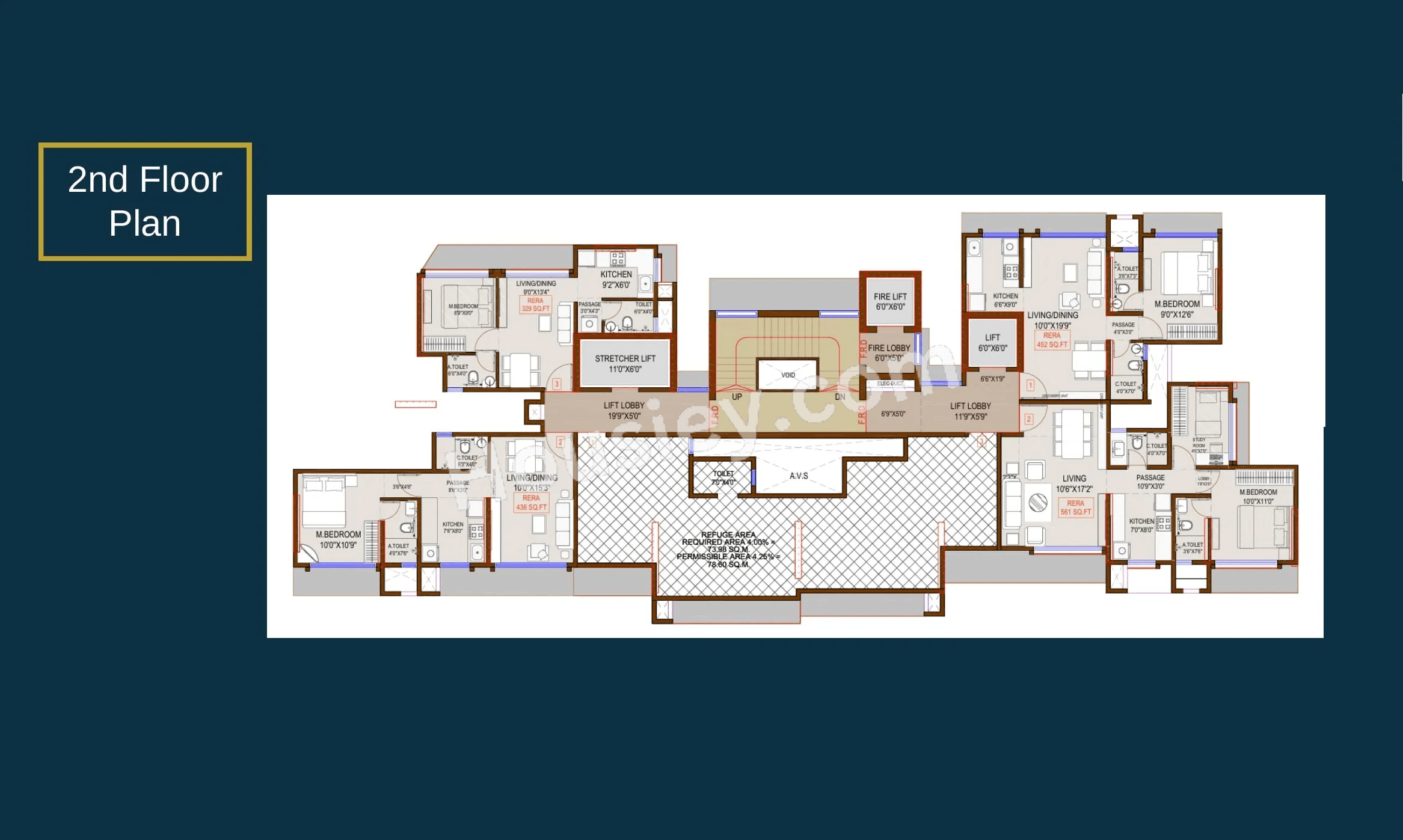 Meghna Rivaan Floor plan 4