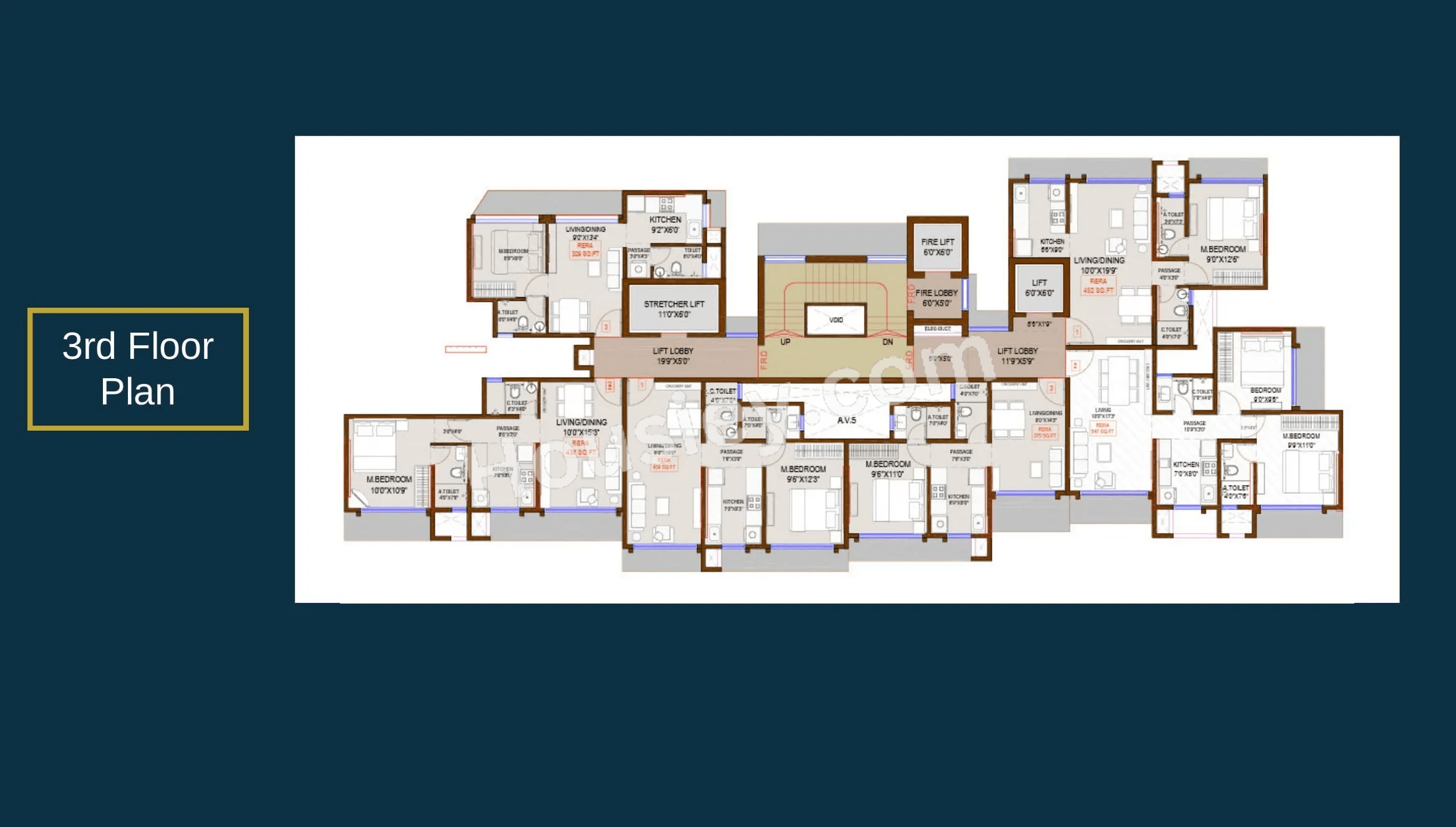 Meghna Rivaan Floor plan 6