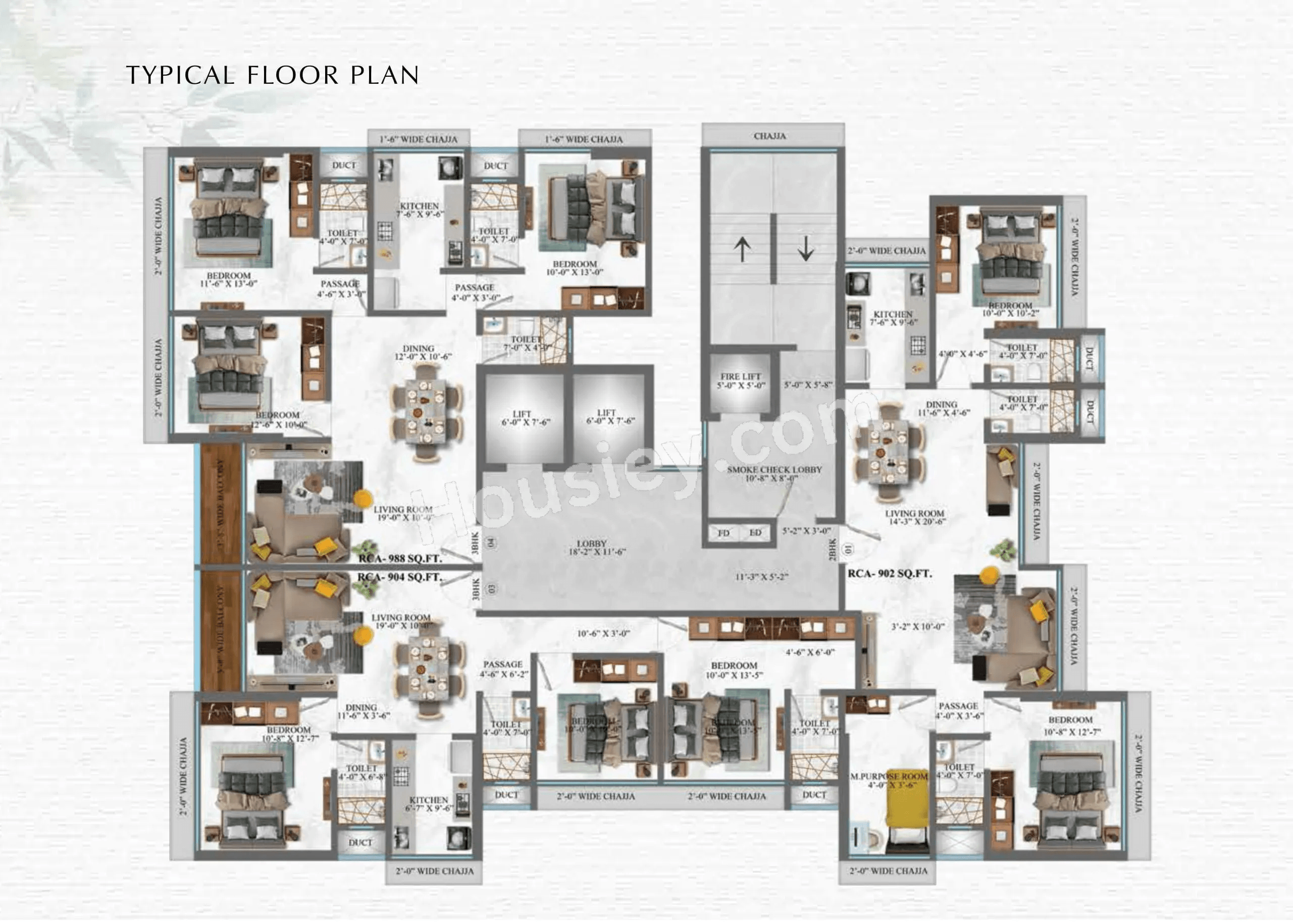 Meghna Shree Pranam Floor Plan