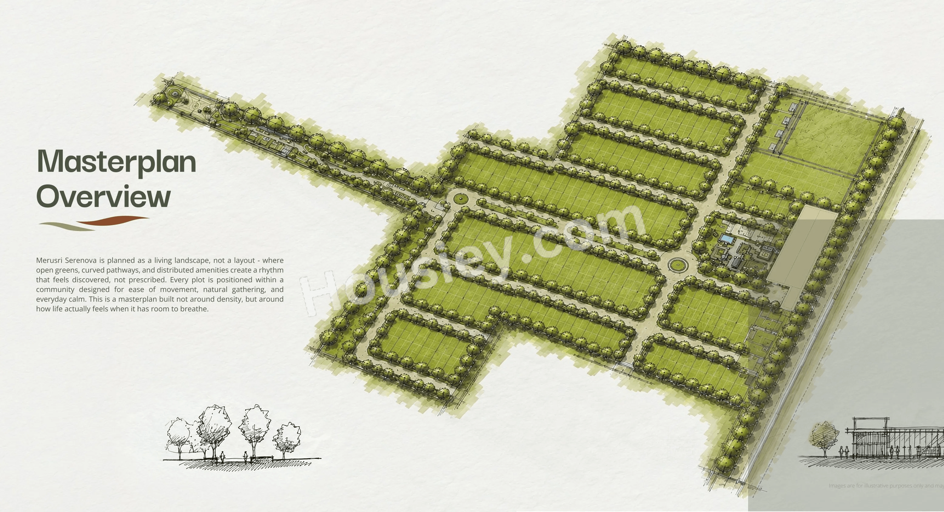 Merusri Serenova Floor plan 1
