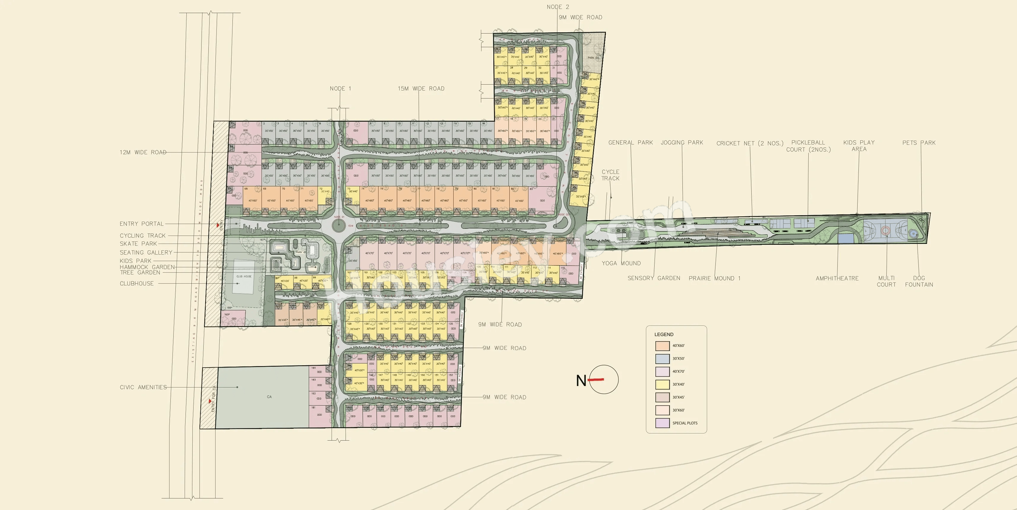 Merusri Serenova Floor plan 2