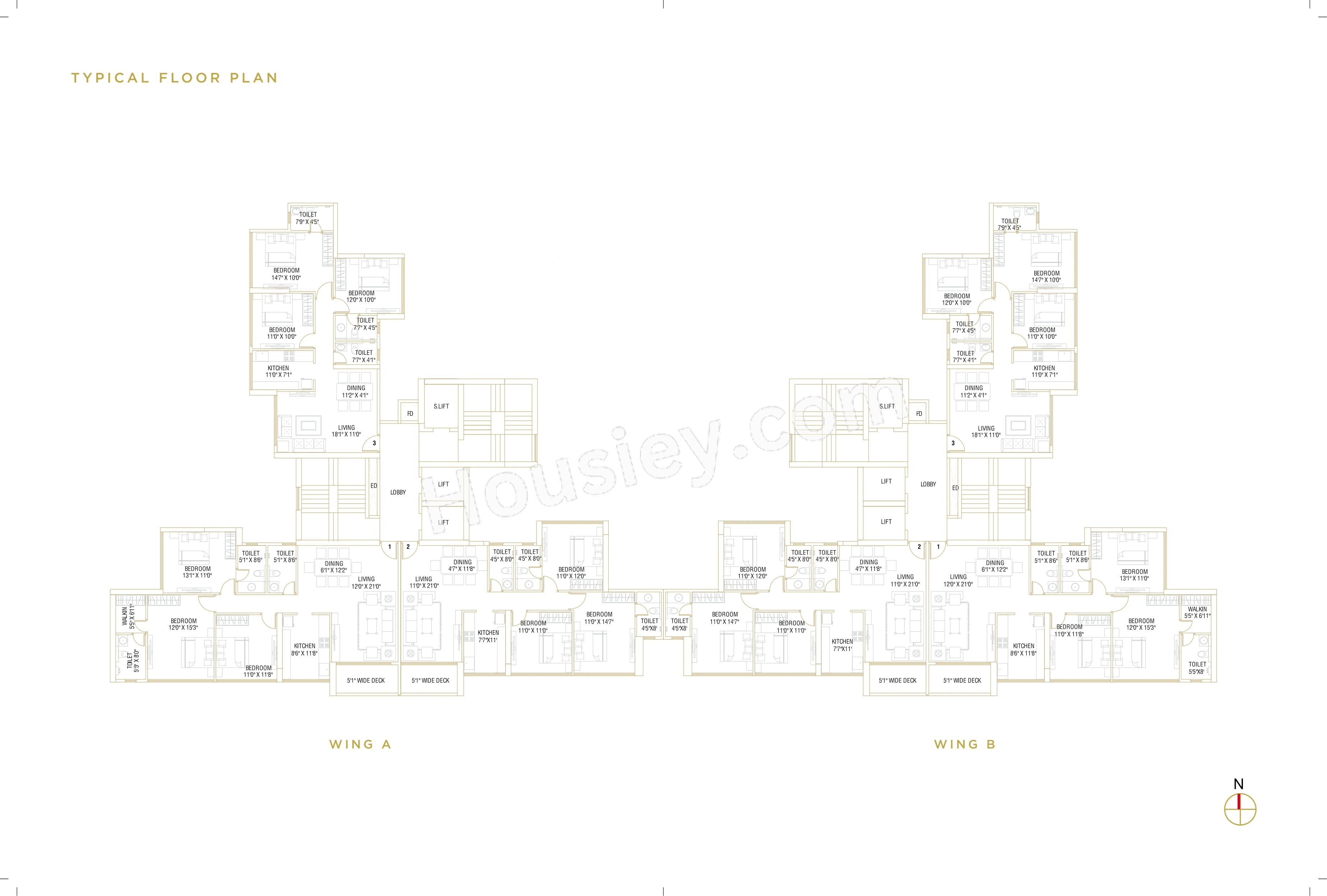 Metricon The Gateway Floor plan 1