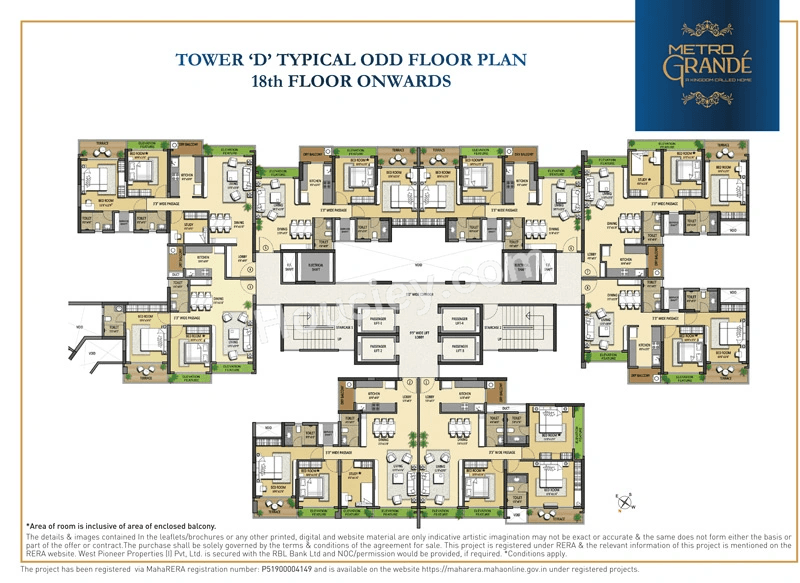Metro Grande Floor plan 2