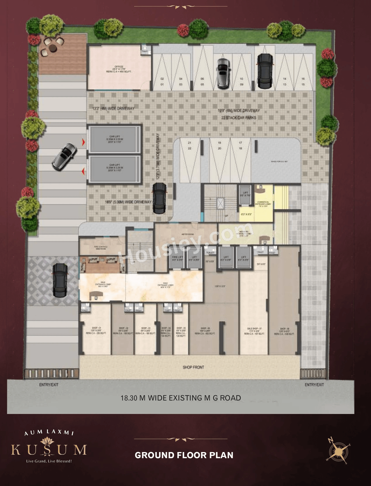 Mindset Aum Laxmi Kusum Floor plan 1