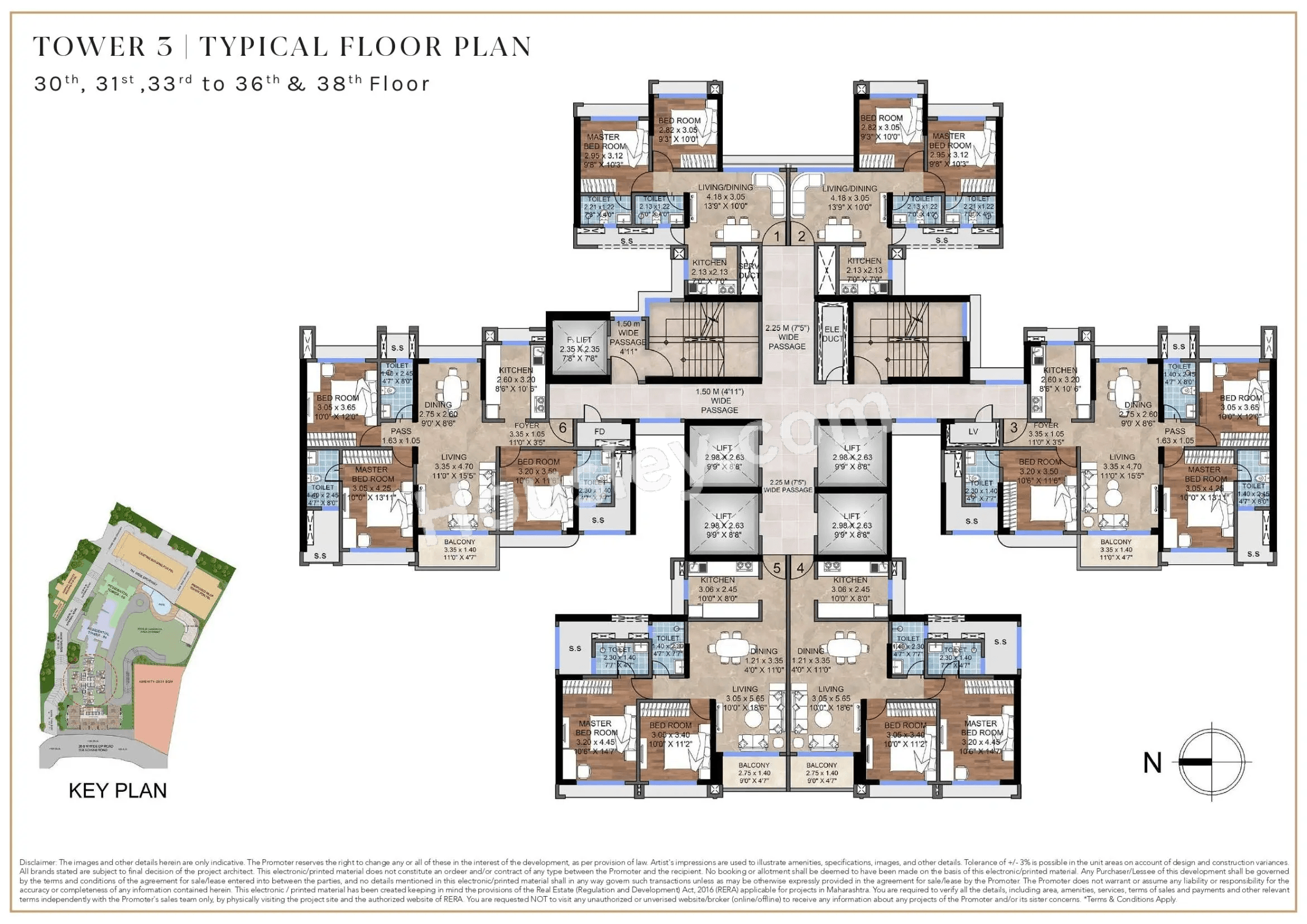 Miraya Trinity Floor plan 3