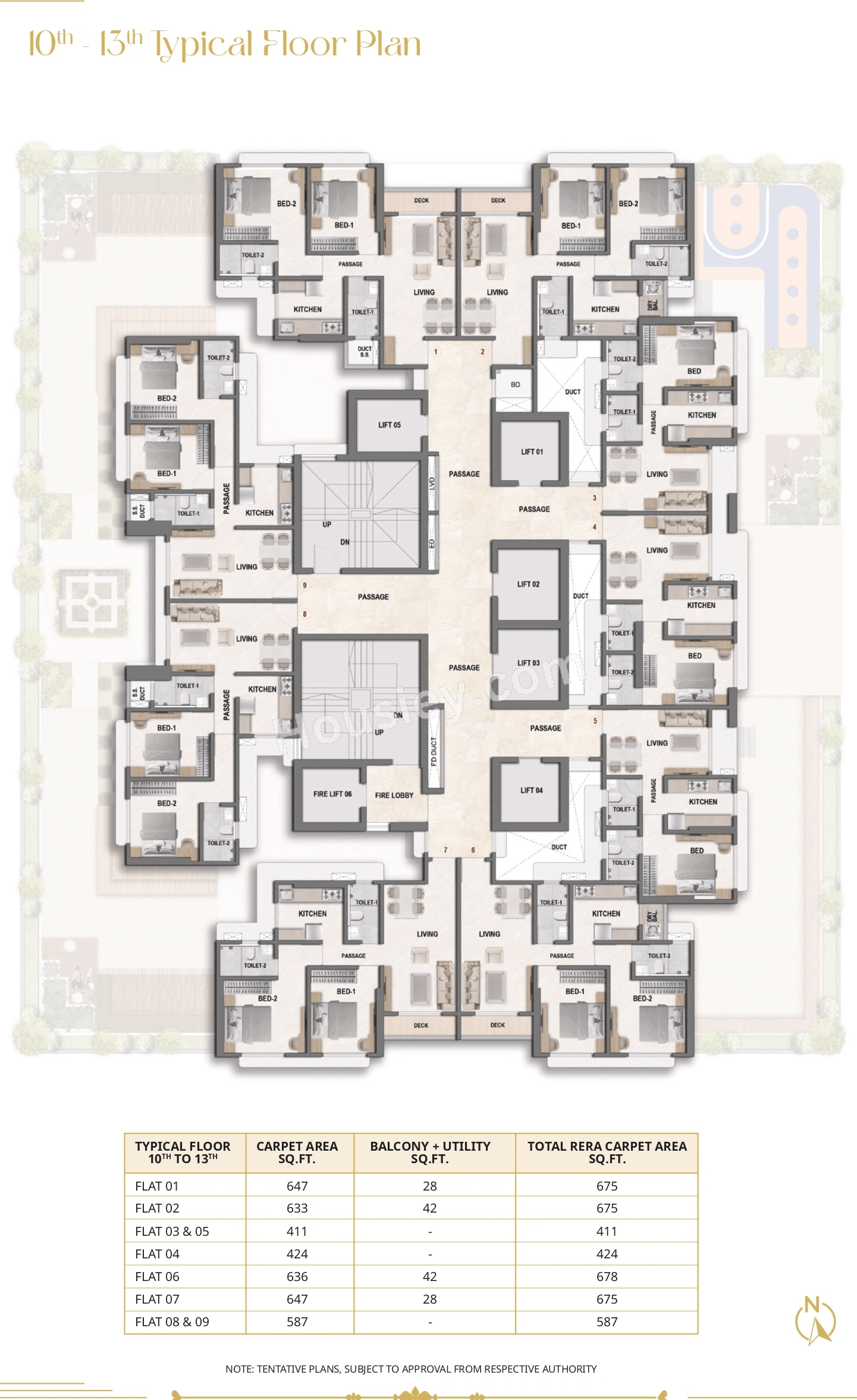 MK Crown Floor plan 1
