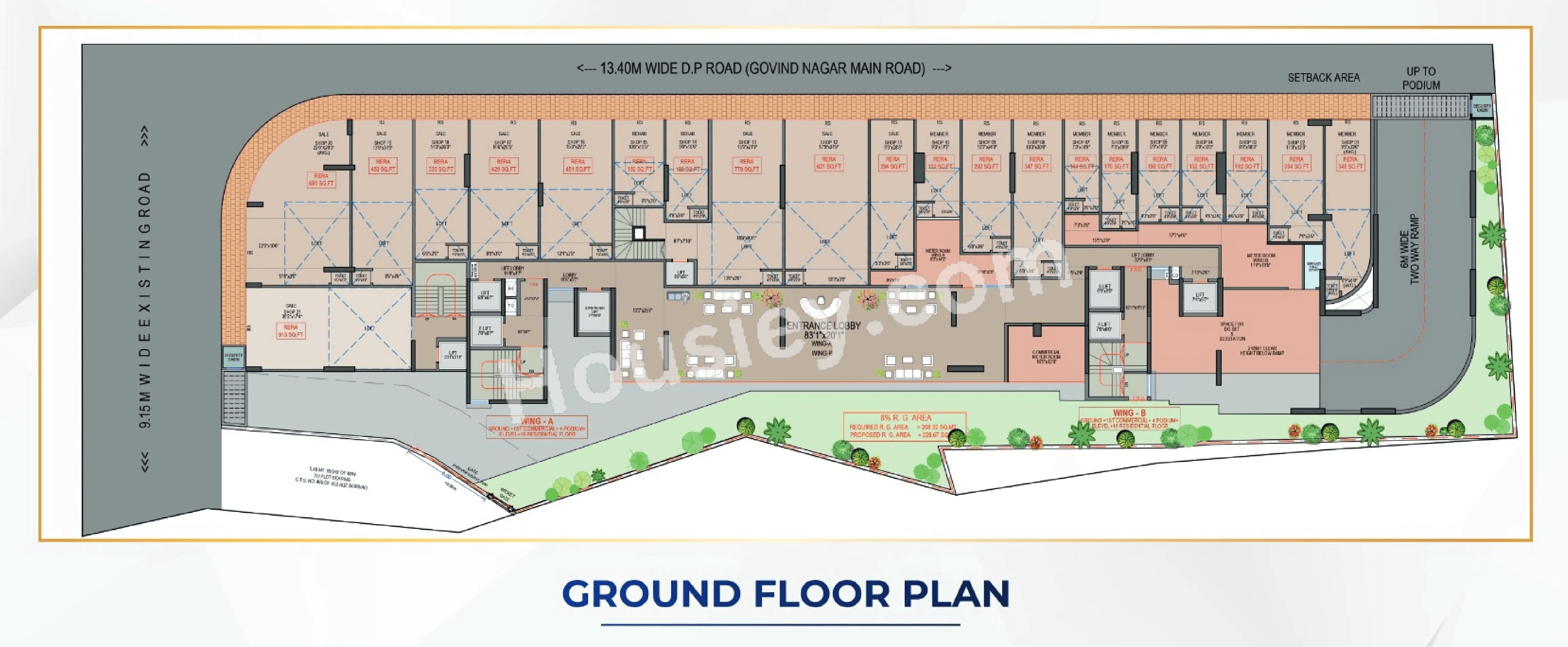 MKJ Bhawani Heights Floor plan 1