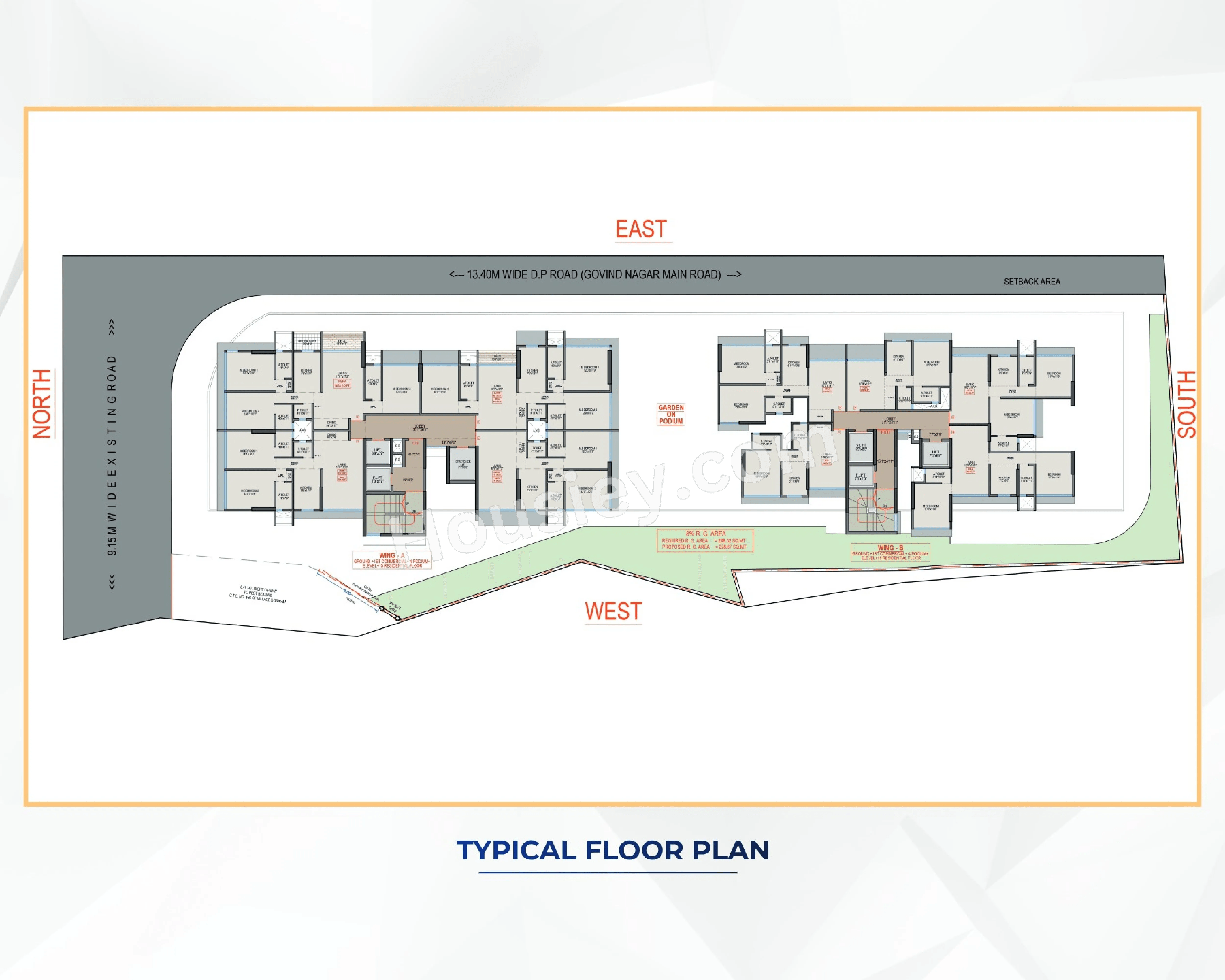 MKJ Bhawani Heights Floor plan 4