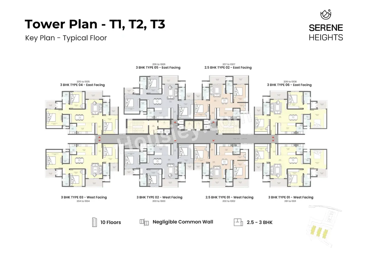 Modern Spaaces Serene Heights Floor Plan